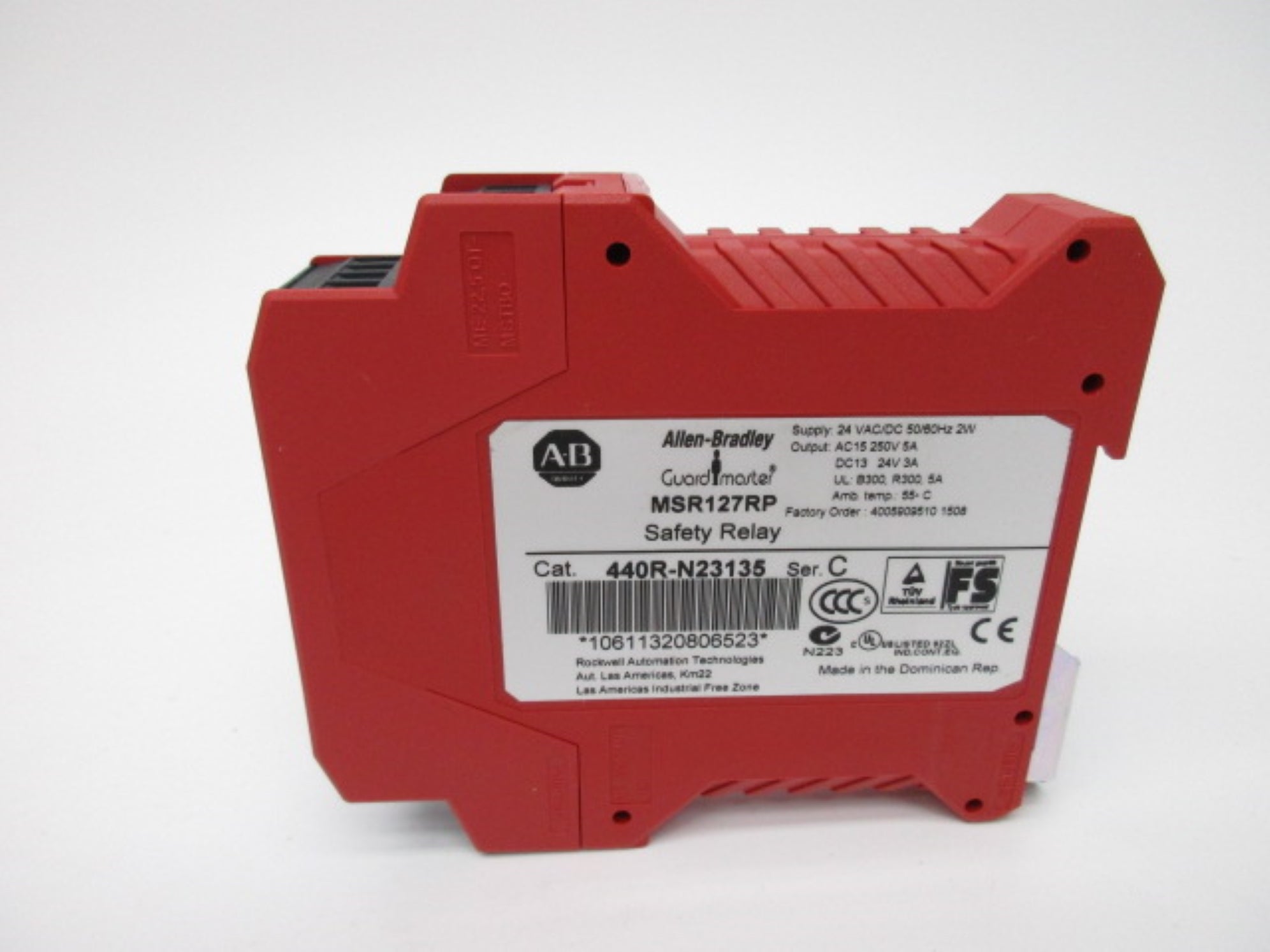 INDUSTRIAL SPARE PART 440R-N23135 SER. C 24VAC/DC 5A (WH) NSMP