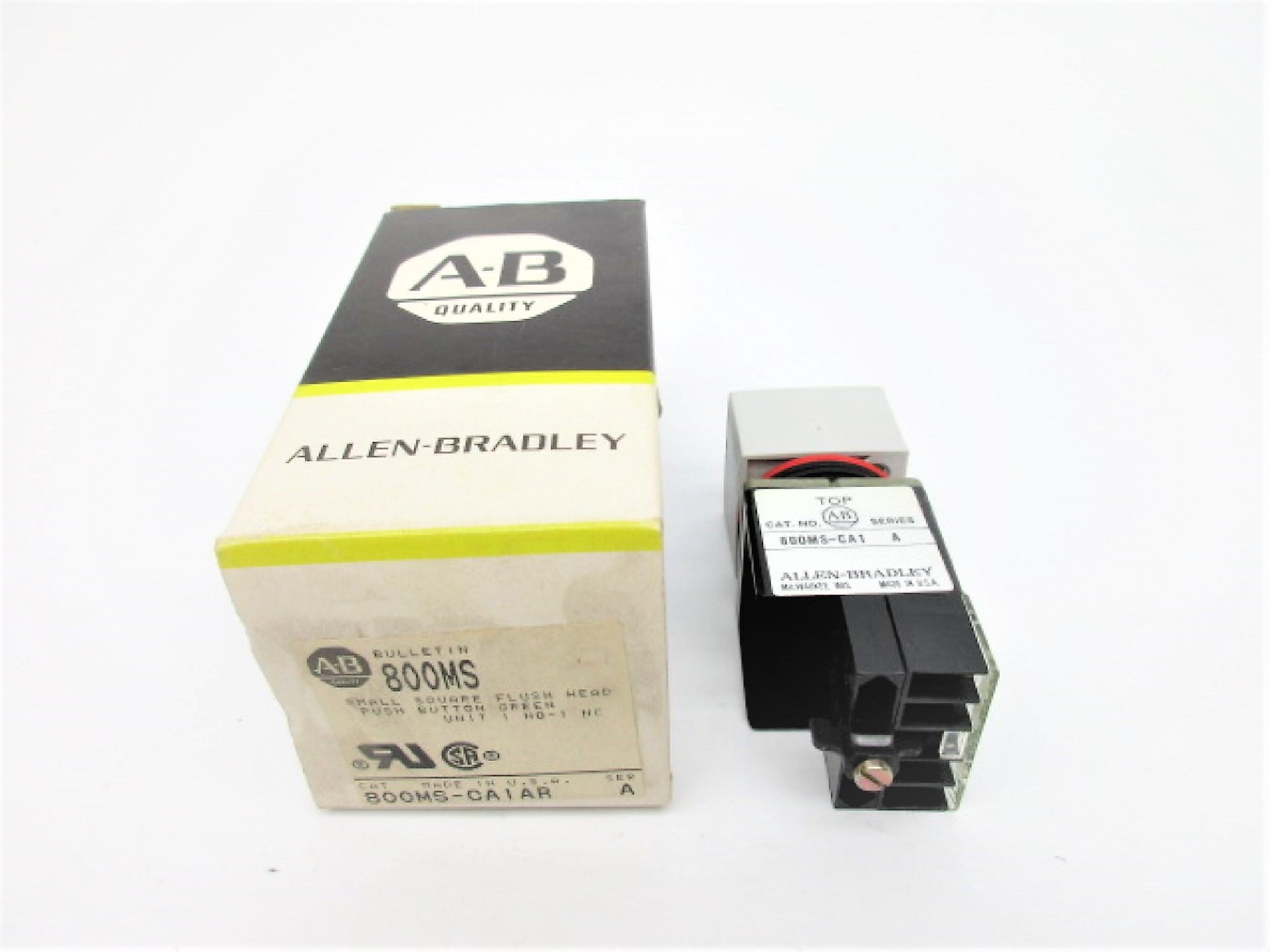 INDUSTRIAL SPARE PART 800MS-CA1AR SER. A (BK/YL) NSMP