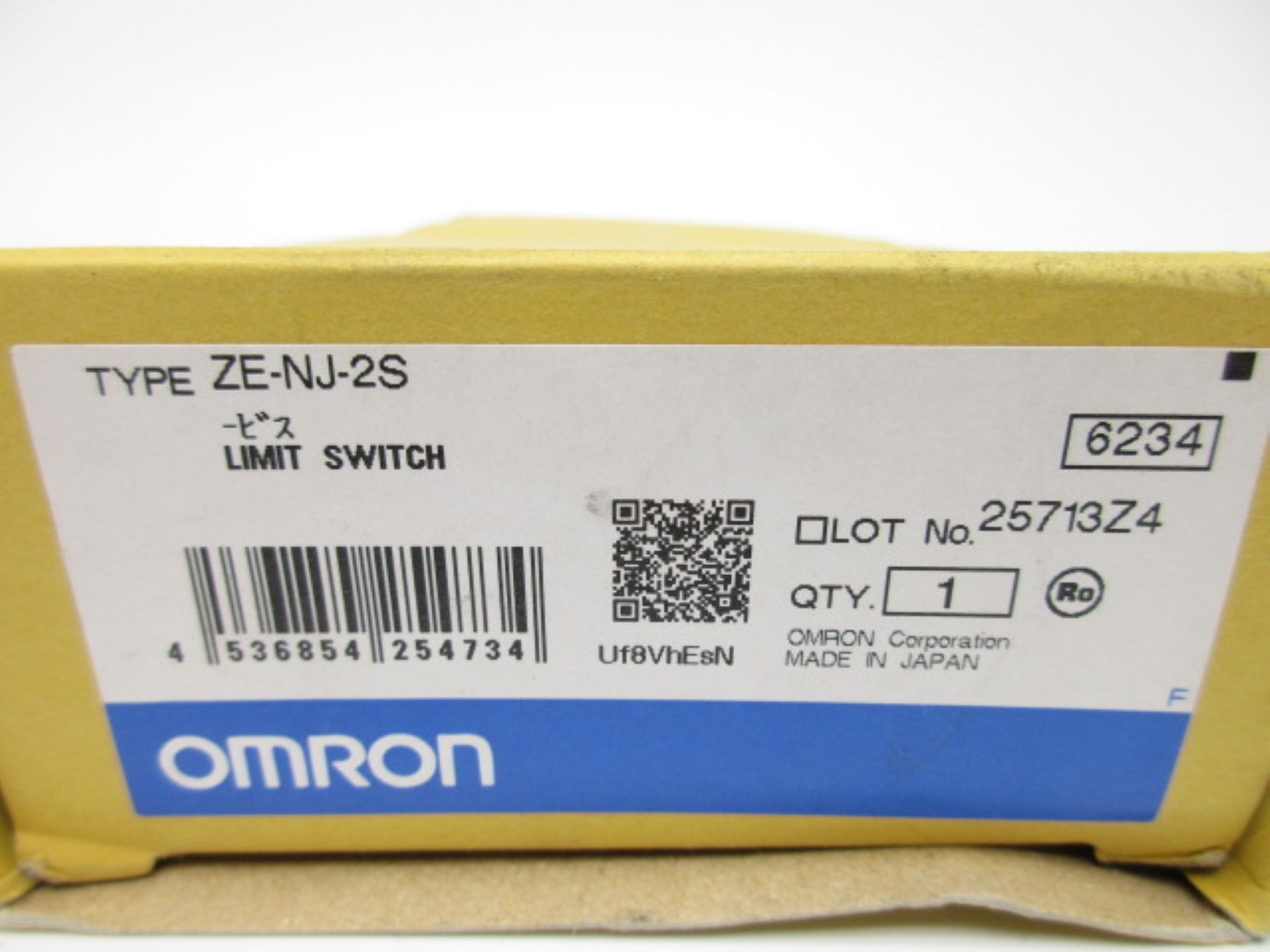 OMRON ZE-NJ-2S 480VAC 15A NSMP
