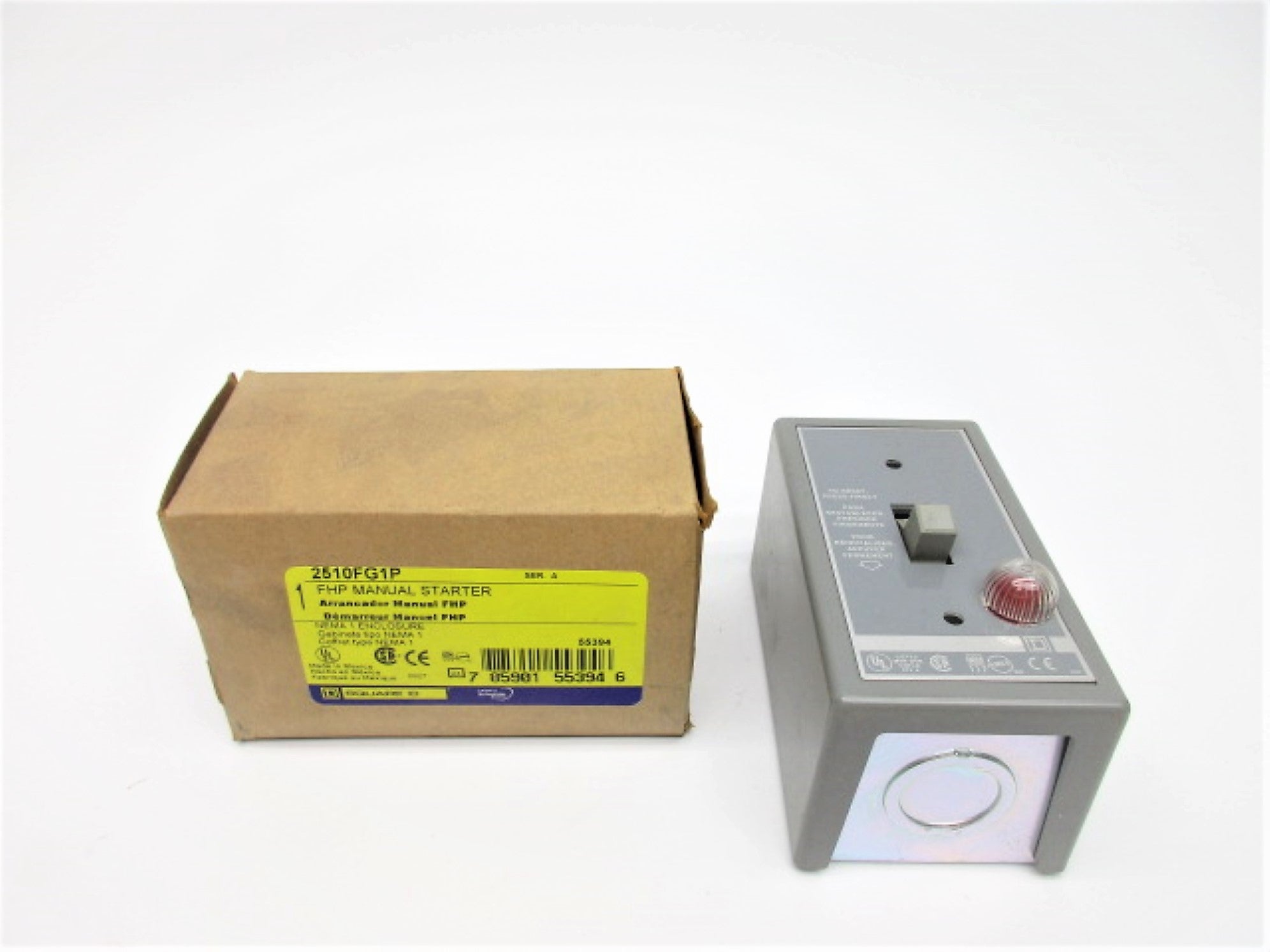 SQUARE D 2510FG1P SER. A NEW IN SQUARE D FACTORY BOX NSMP