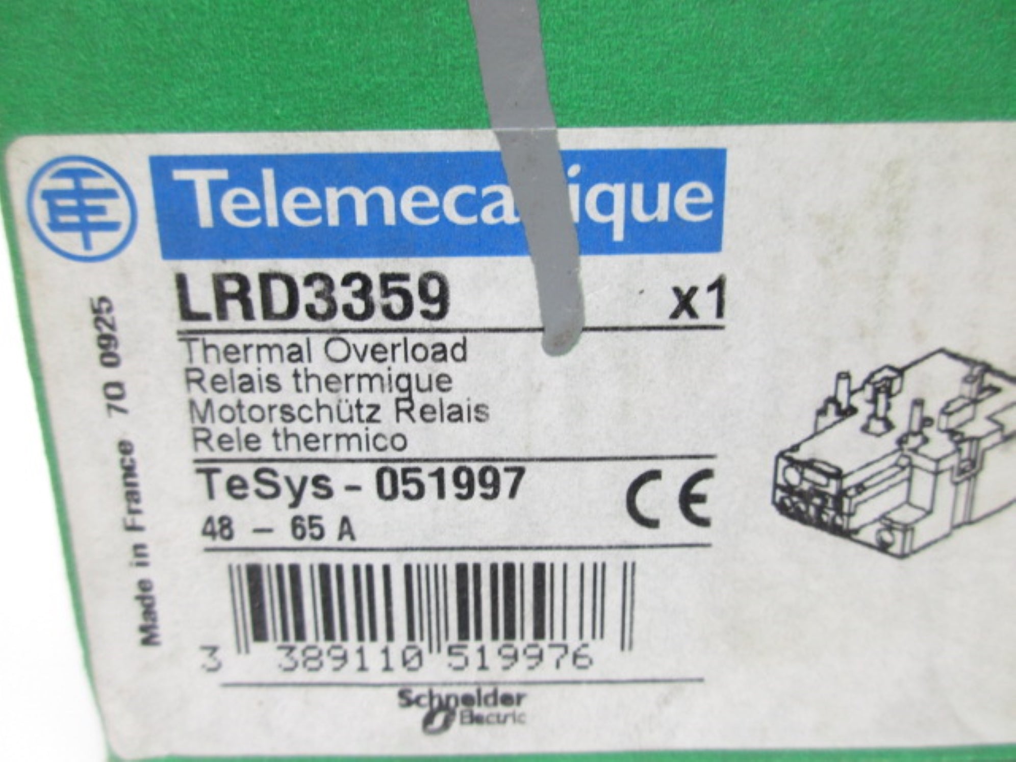 TELEMECANIQUE LRD3359 NSMP