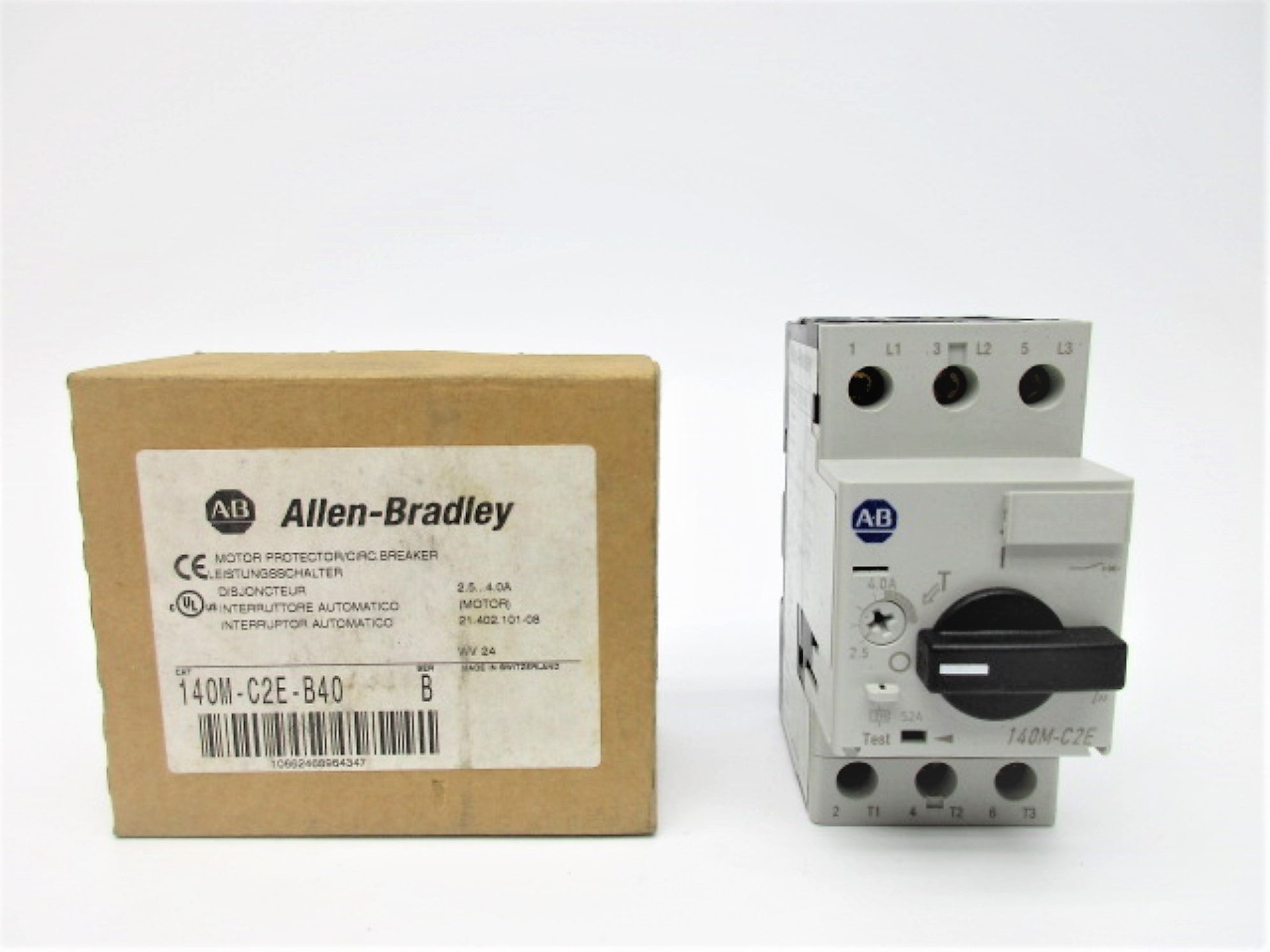 ALLEN BRADLEY 140M-C2E-B40 SER. B 690V 2.5-4.0A NSMP