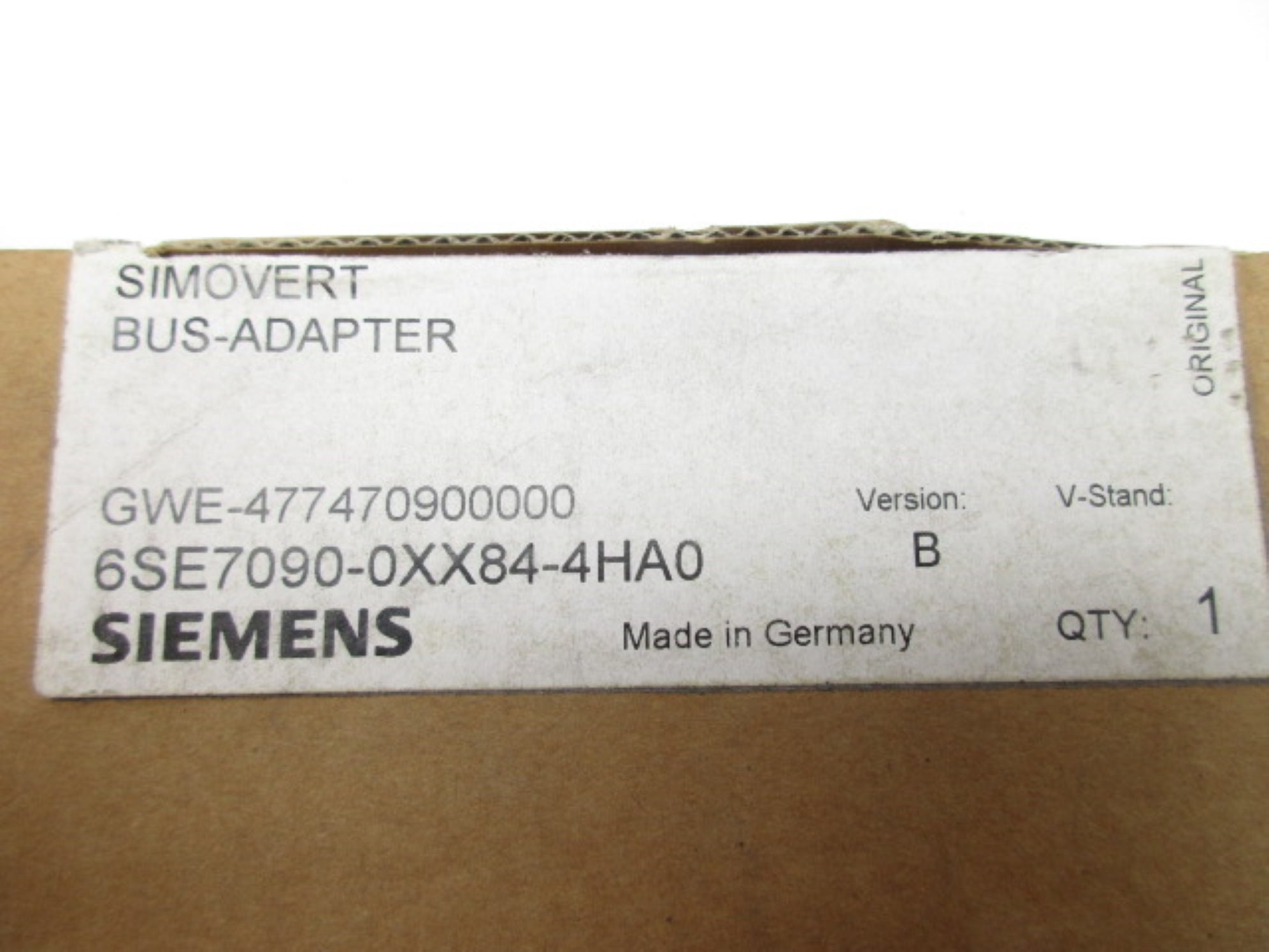 SIEMENS 6SE7090-0XX84-4HA0 NSMP