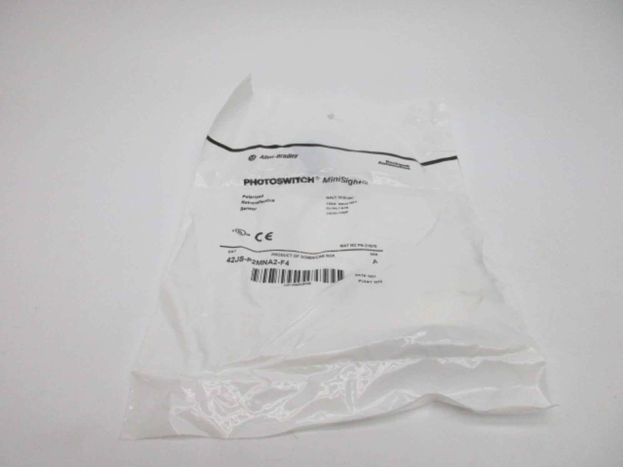 ALLEN BRADLEY 42JS-P2MNA2-F4 SER. A NSMP
