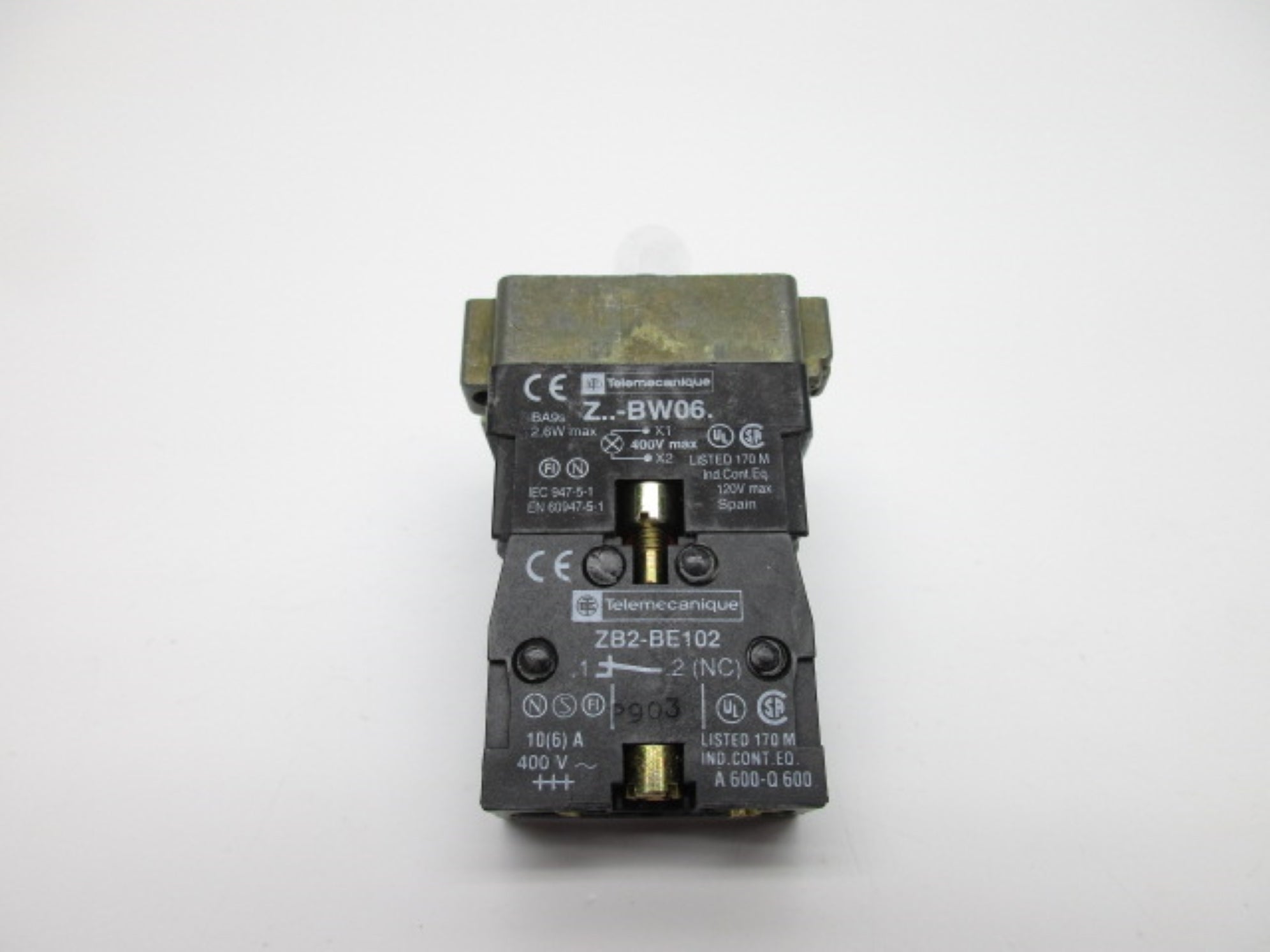 TELEMECANIQUE ZB2BW062-24V NSMP