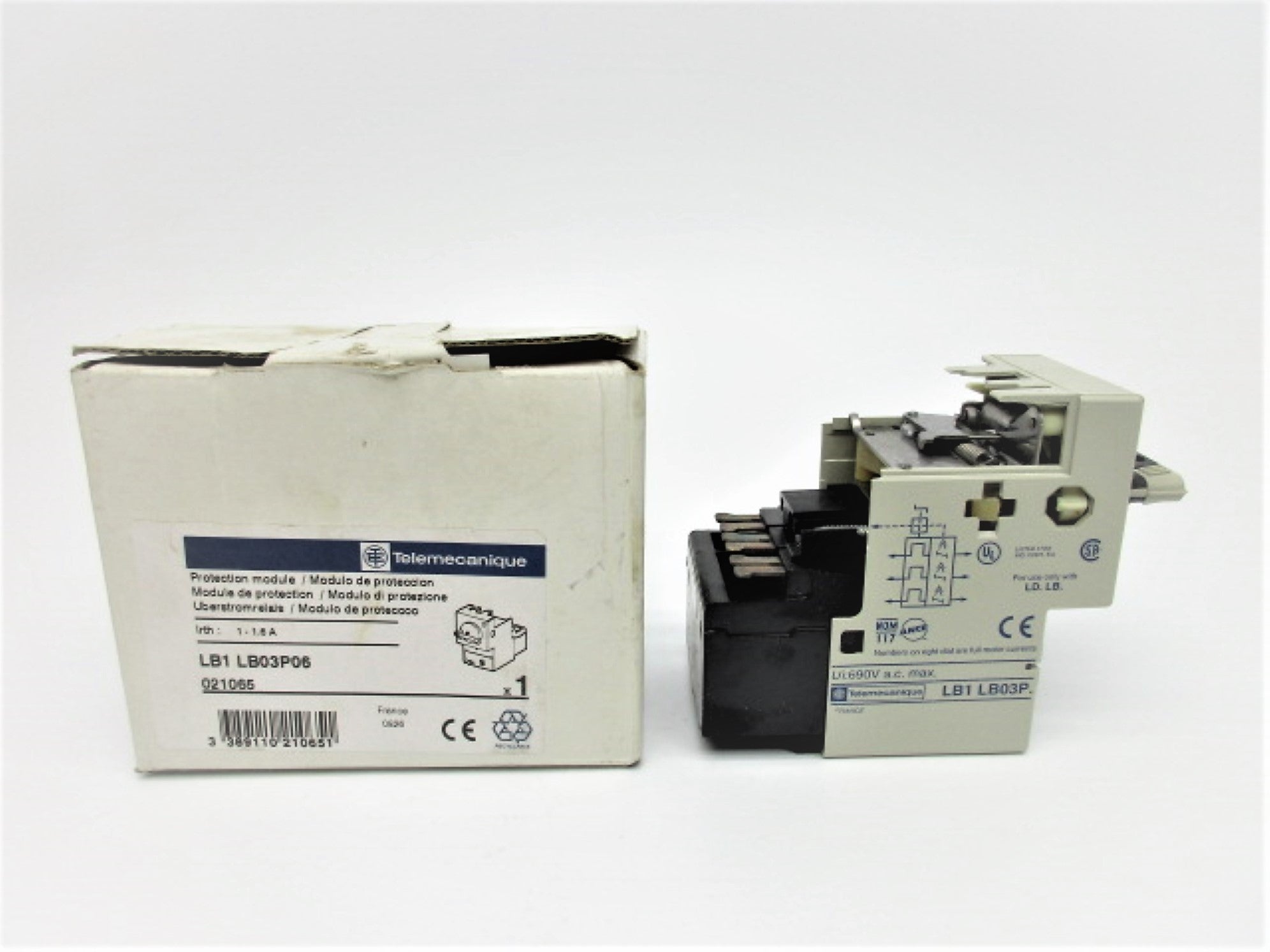 TELEMECANIQUE LB1-LB03P06 1-1.6A NSMP