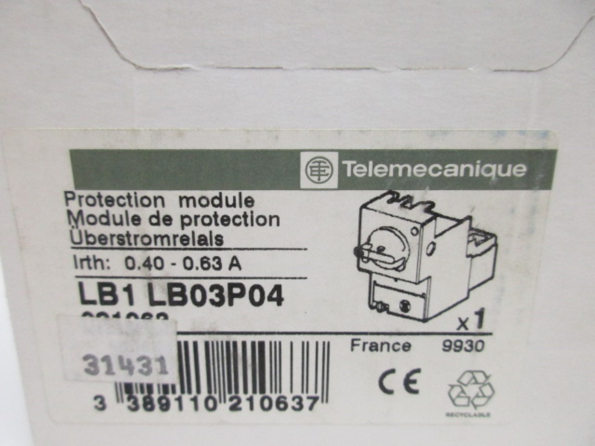 TELEMECANIQUE LB1LB03P04 NSMP