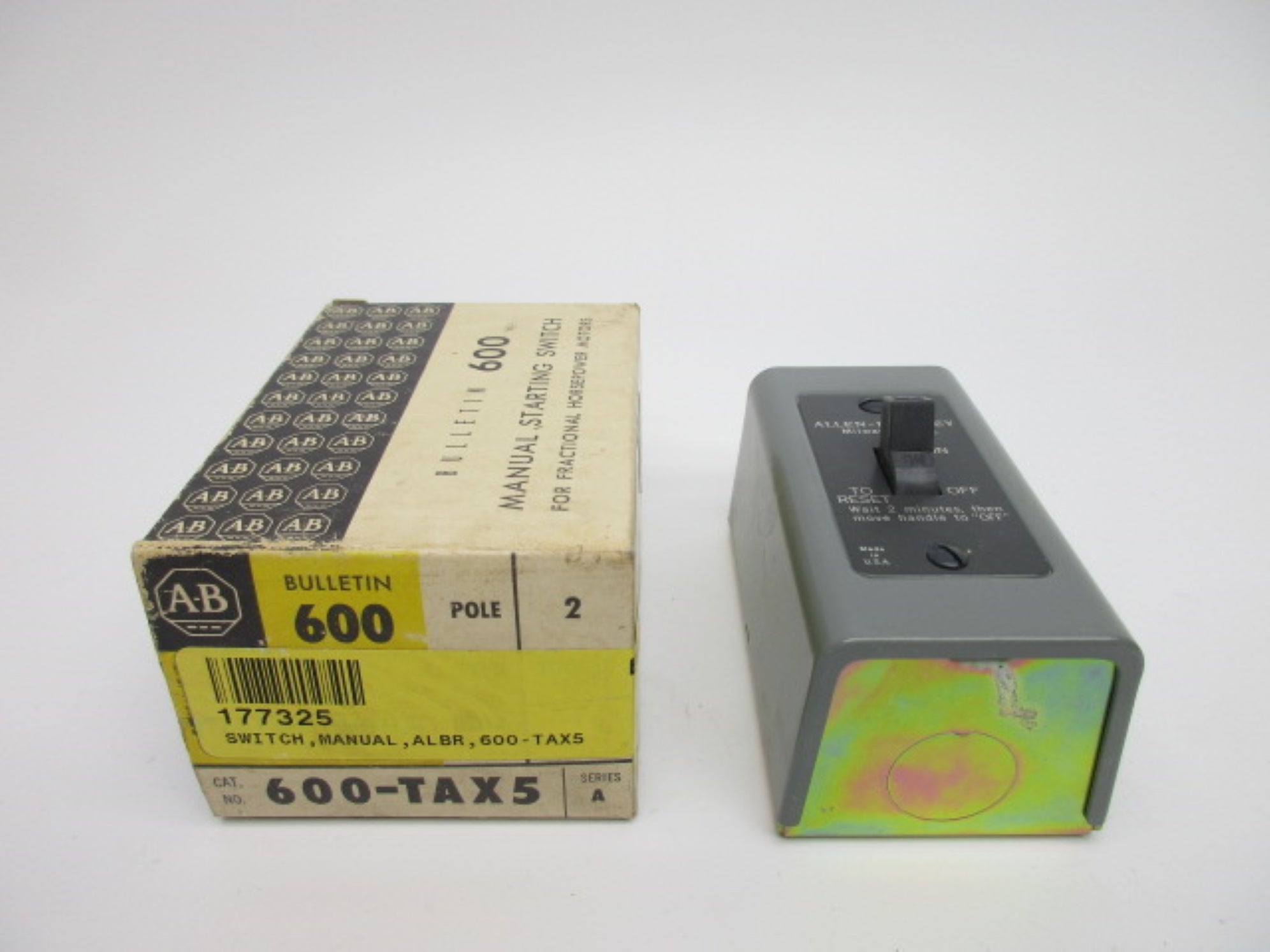 ALLEN BRADLEY 600-TAX5 SER. A (BK/YL) NSMP