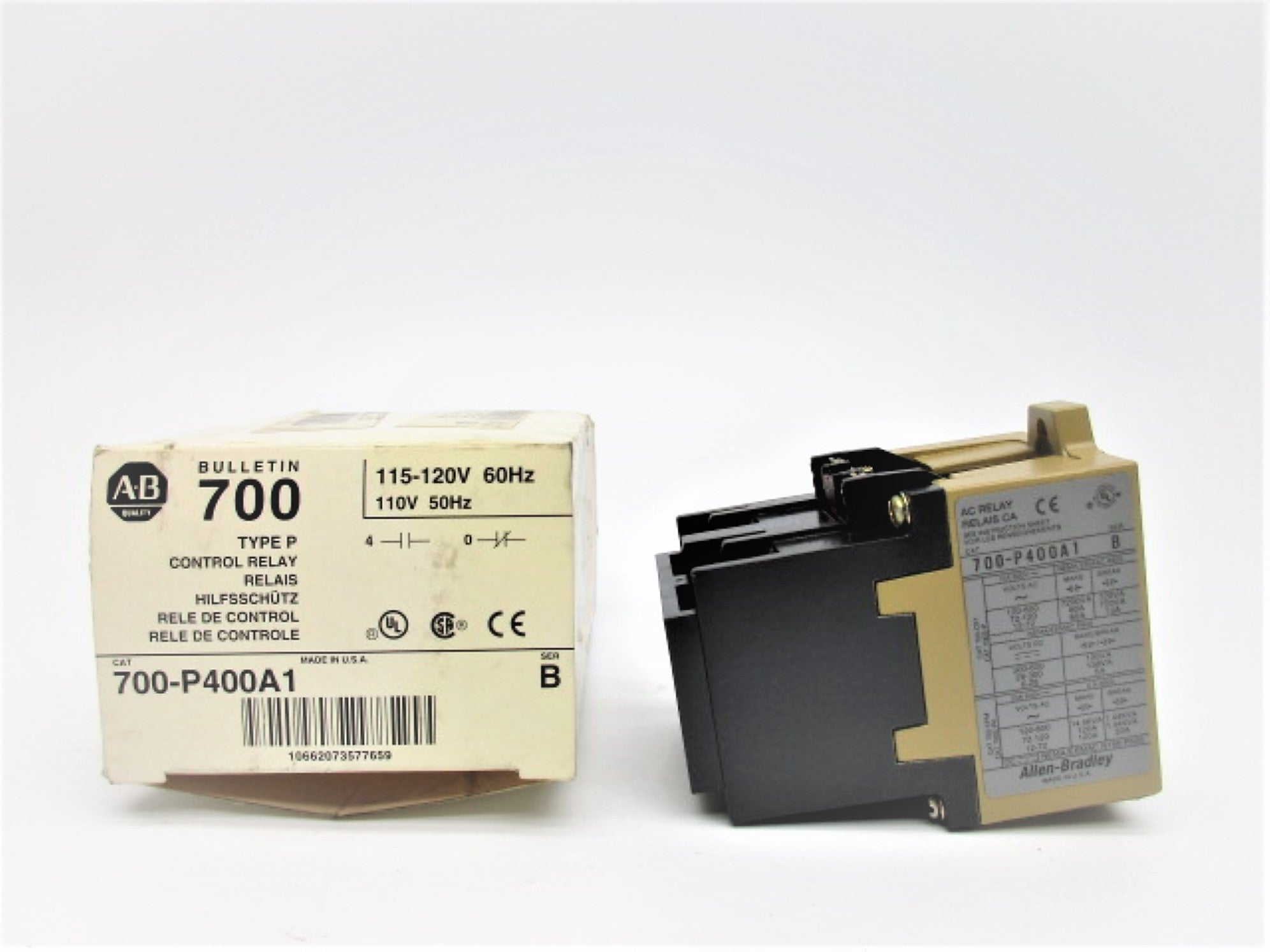 INDUSTRIAL MRO 700-P400A1 SER. B 110-120V (WH) NSMP