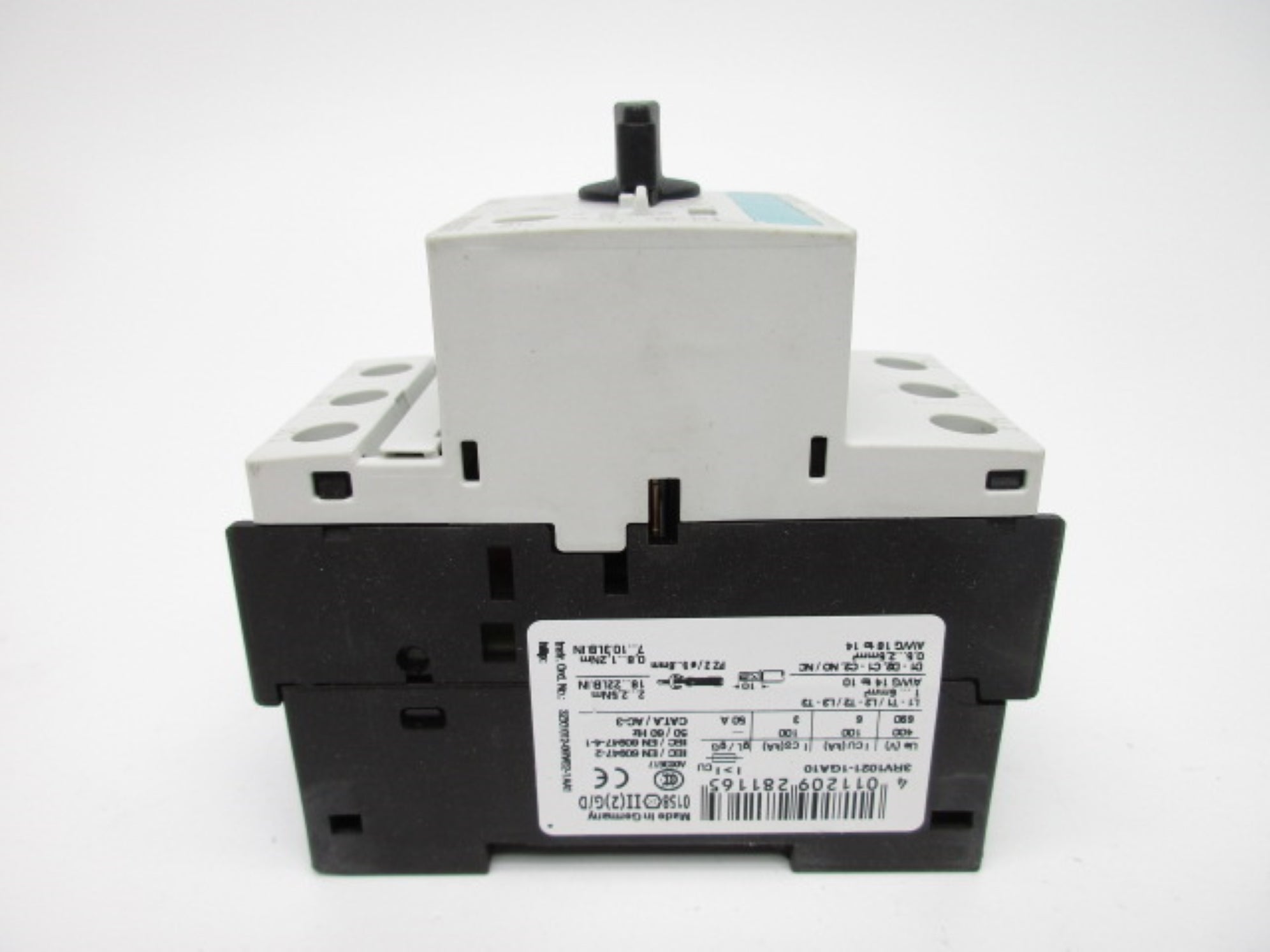 SIEMENS 3RV1021-1GA10 600V 4.5-6.3A NSMP
