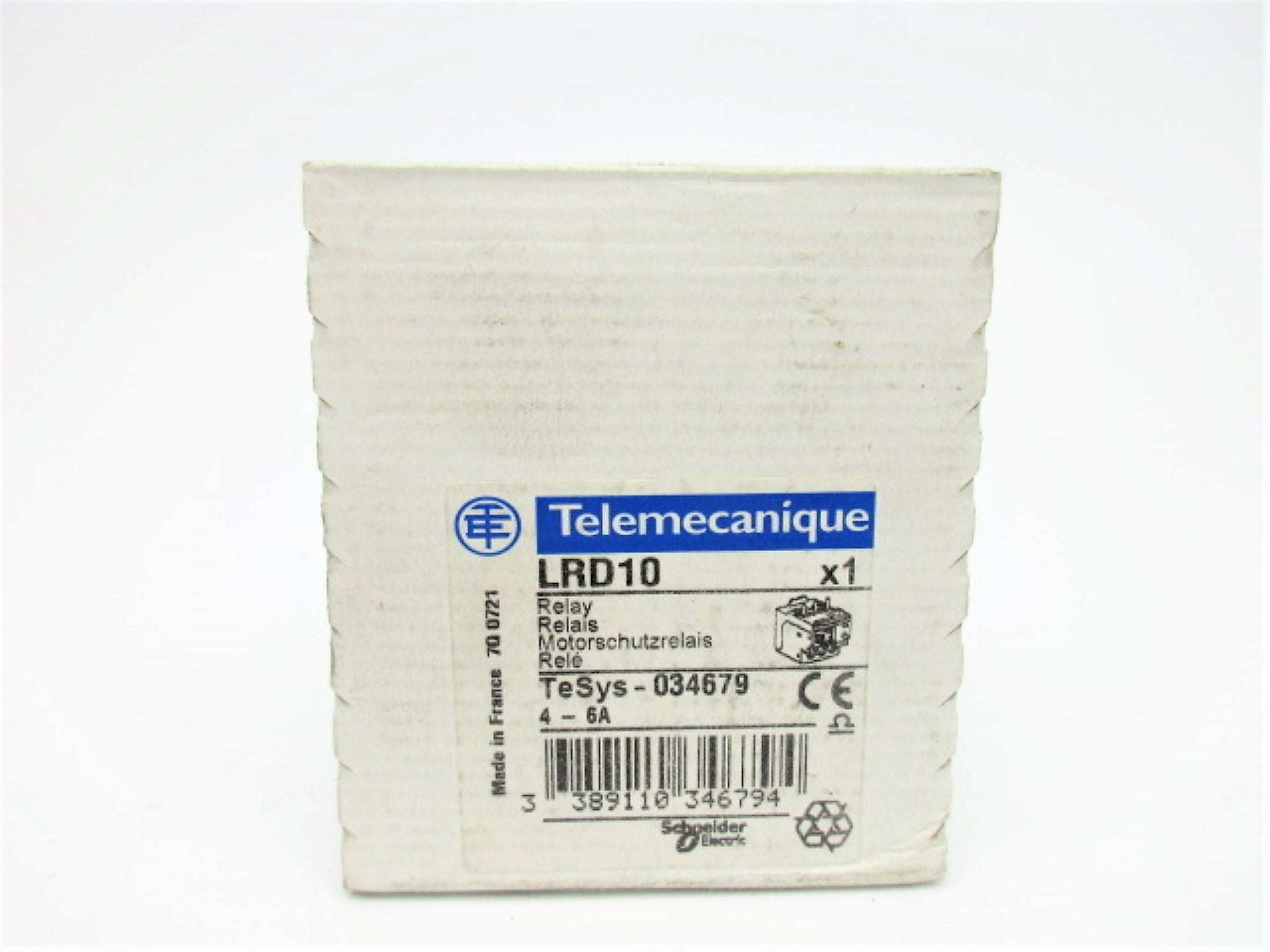 TELEMECANIQUE LRD10 4-6A NSFS