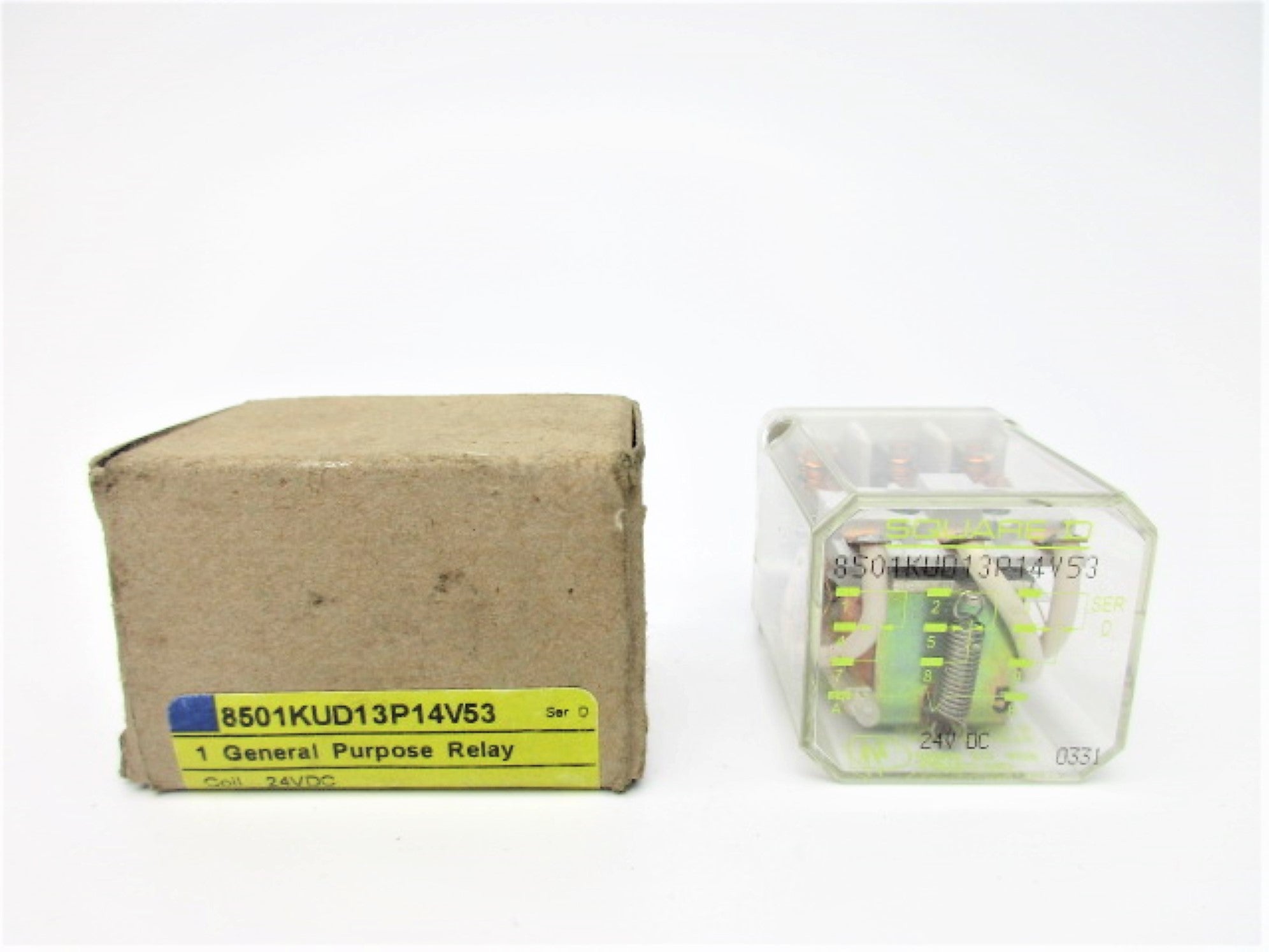 SQUARE D 8501KUD13P14V53 SER. D 24VDC NSMP