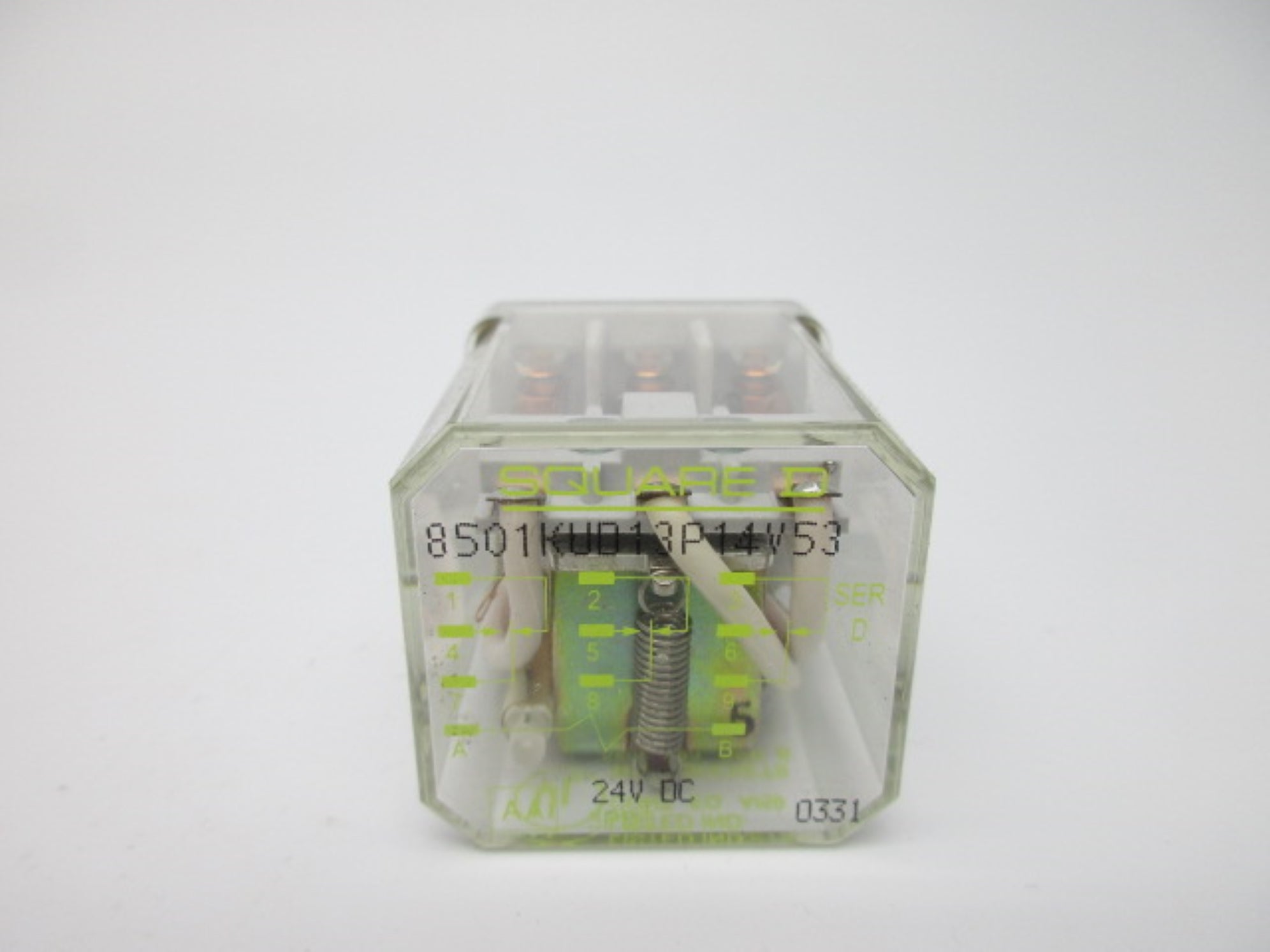 SQUARE D 8501KUD13P14V53 SER. D 24VDC NSMP