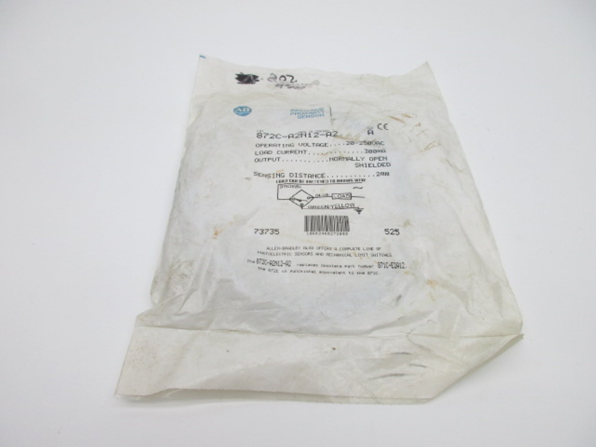 ALLEN BRADLEY 872C-A2N12-A2 SER. A NSMP