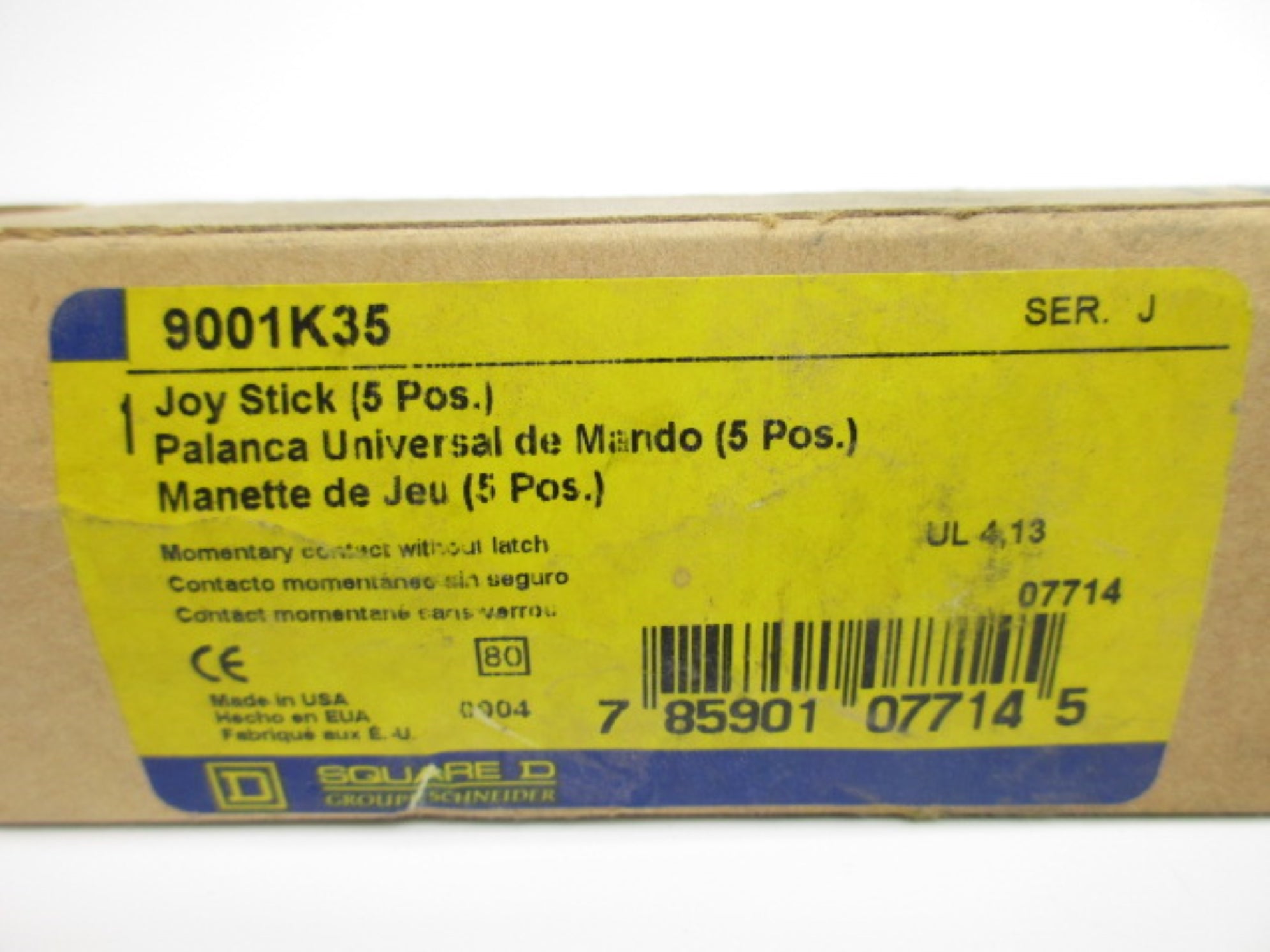 SQUARE D 9001K35 SER. J NSMP