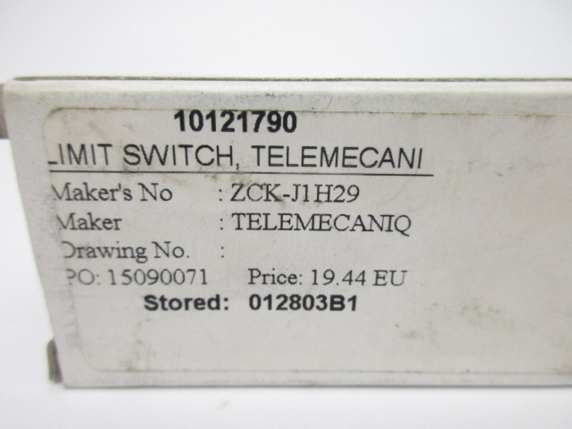 TELEMECANIQUE ZCK-J1H29 NSMP