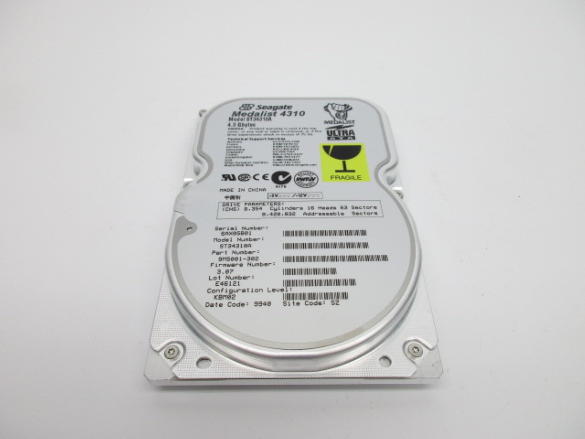 SEAGATE ST34310A NSNP