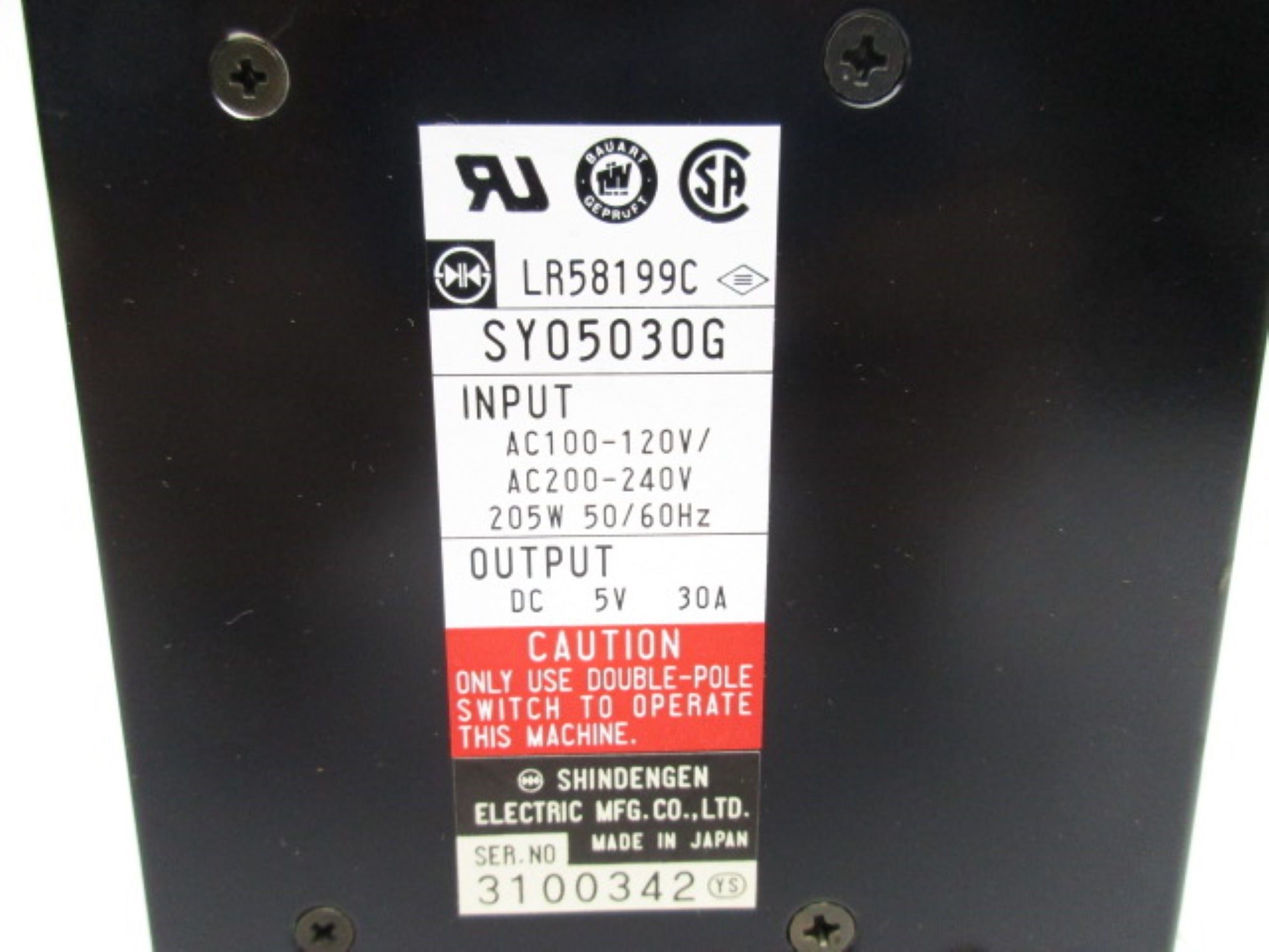 SHINDENGEN SY05030G NSNP