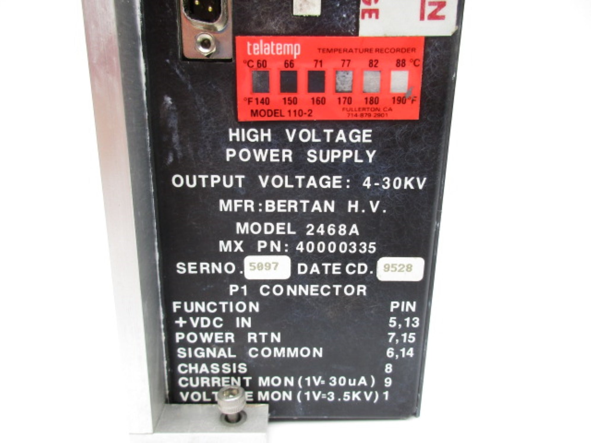 BERTAN 2468A 40000335 UNMP