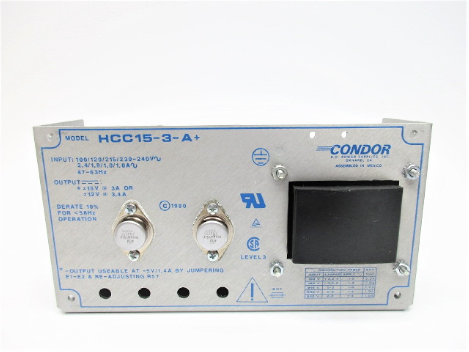 CONDOR HCC15-3-A+ NSNP