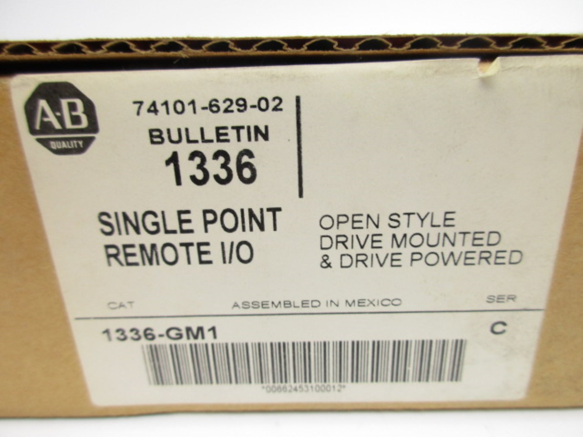 ALLEN BRADLEY 1336-GM1 SER. C (BR/WH) NSMP