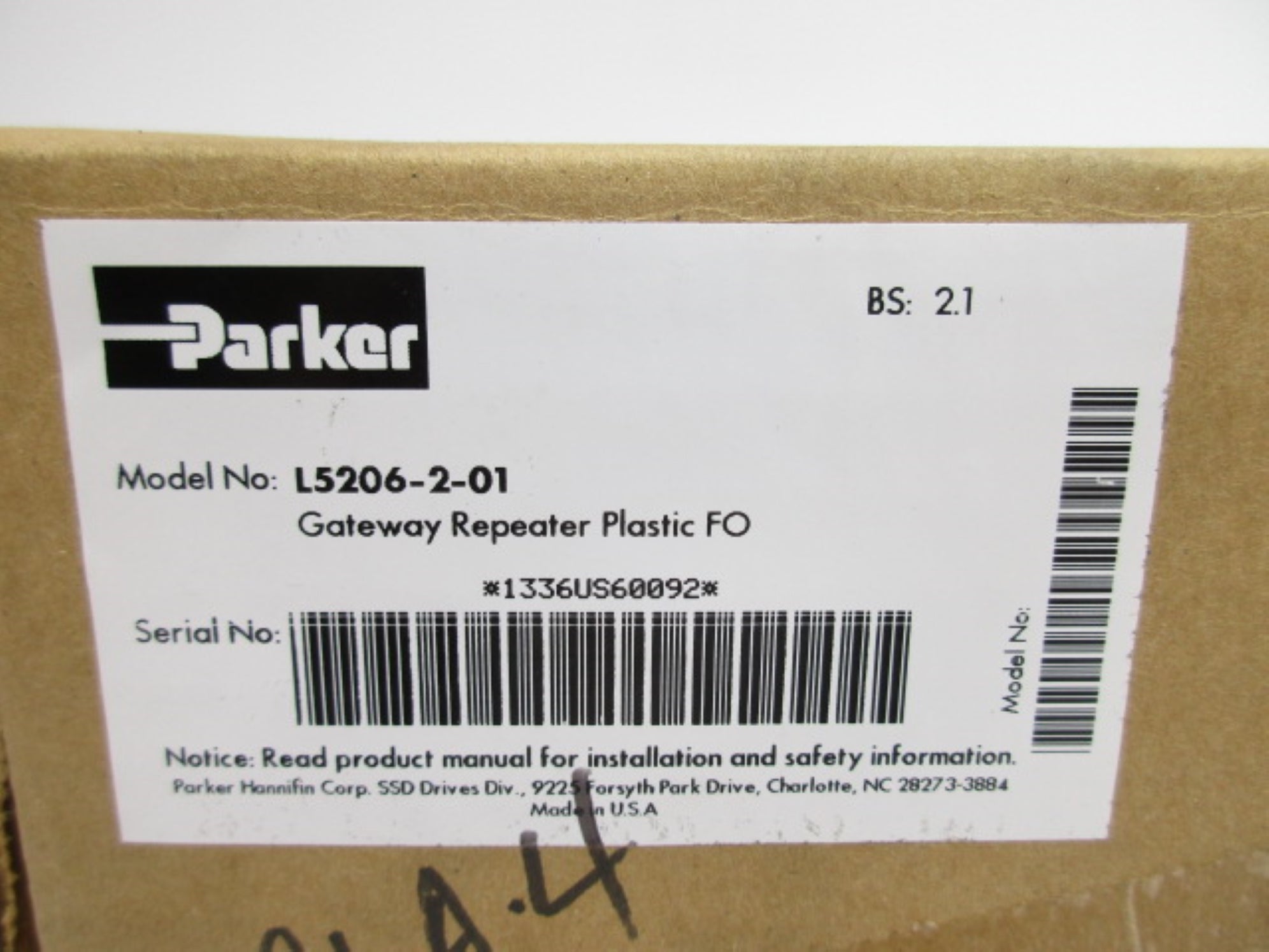 PARKER L5206-2-01 NSMP