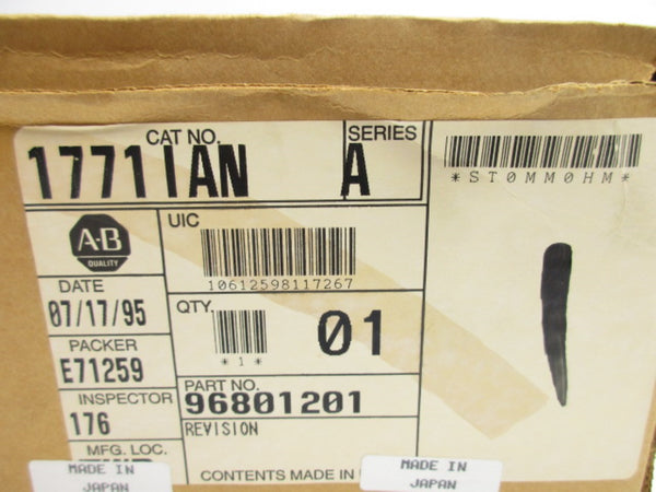 ALLEN BRADLEY 1771-IAN SER. A NSMP