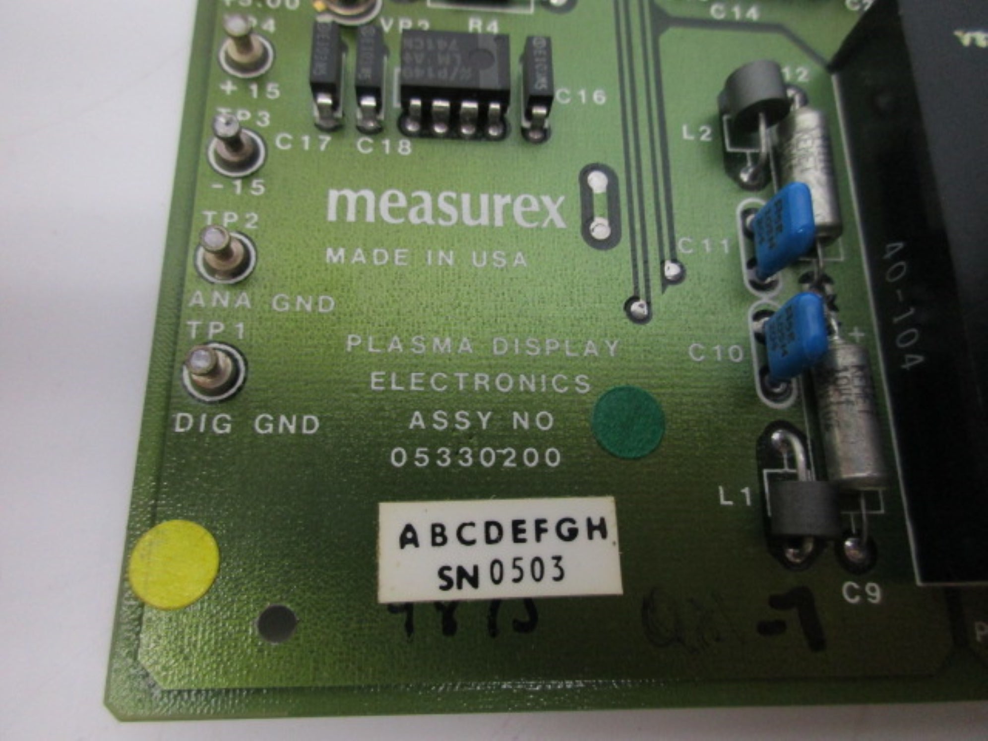 MEASUREX 05330200 NSNP