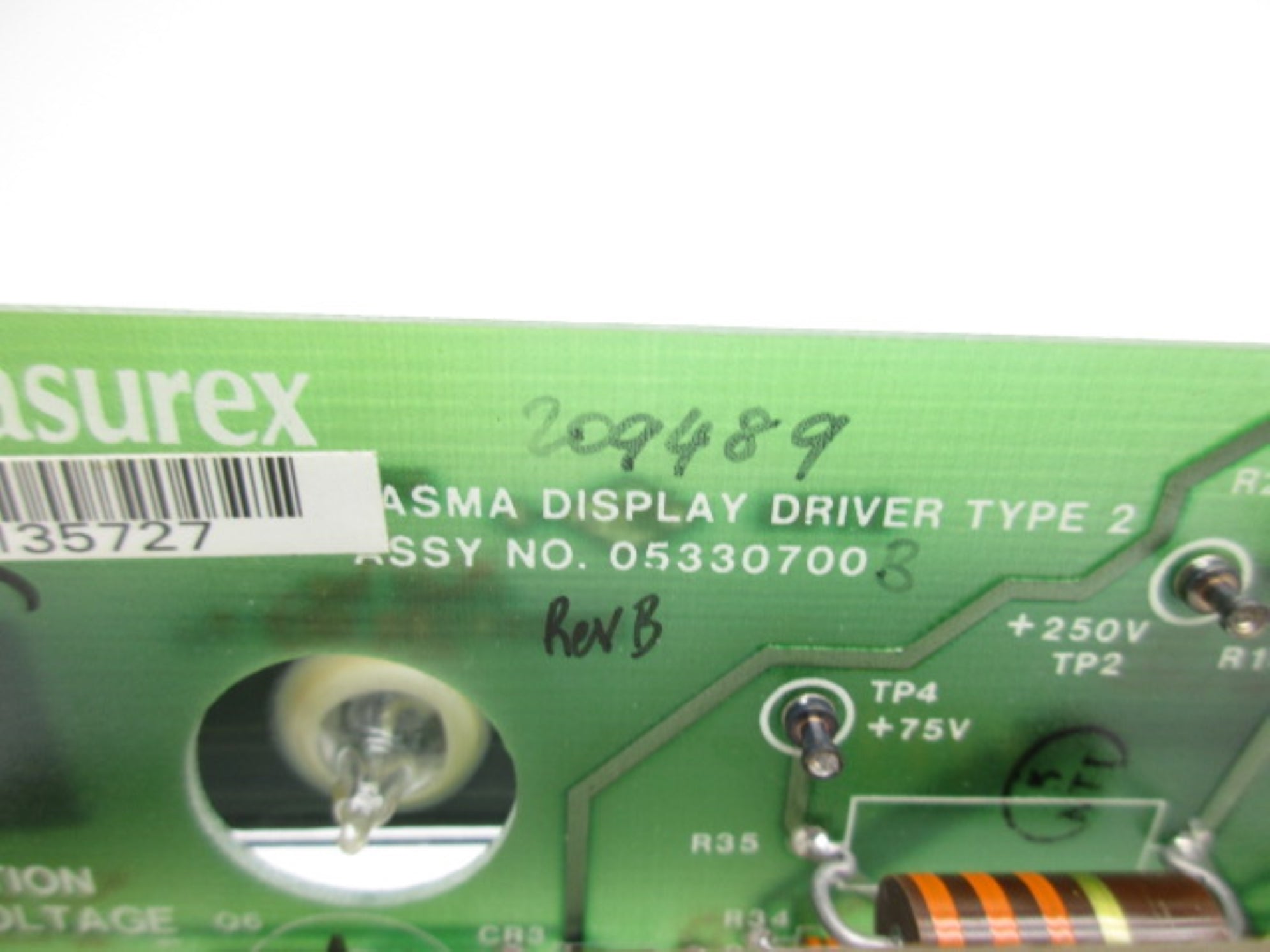 MEASUREX 05330700 REV. B NSNP