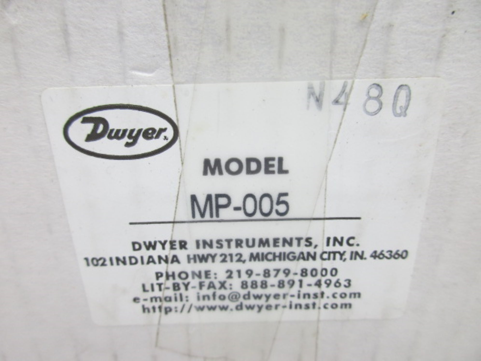 DWYER MP-005 NSMP