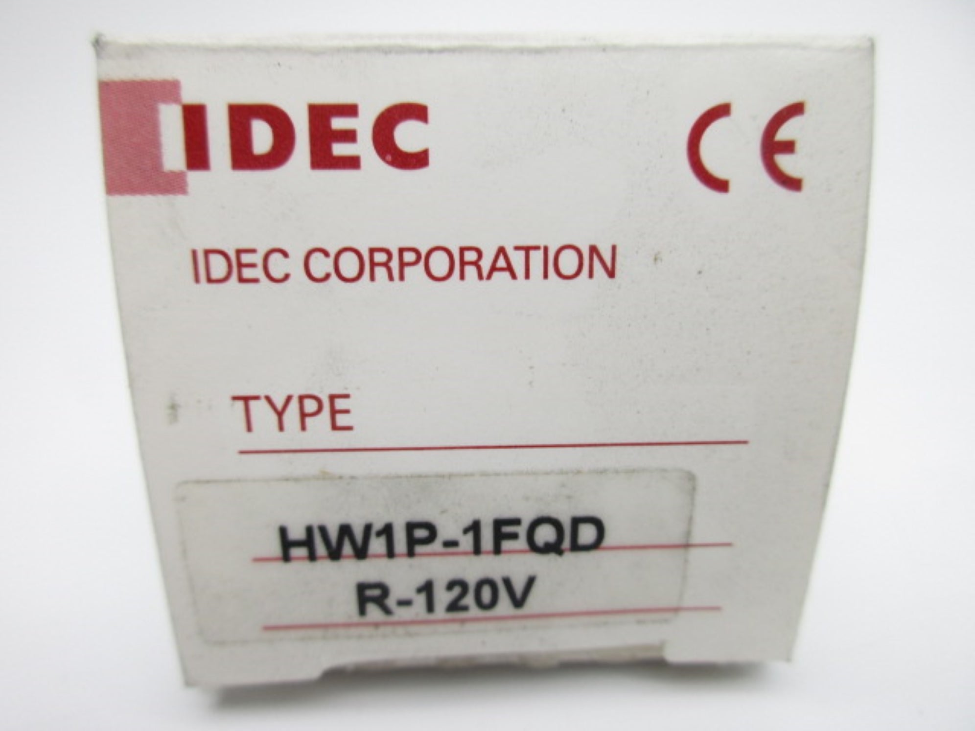 IDEC HW1P-1FQD-R-120V 120V NSMP