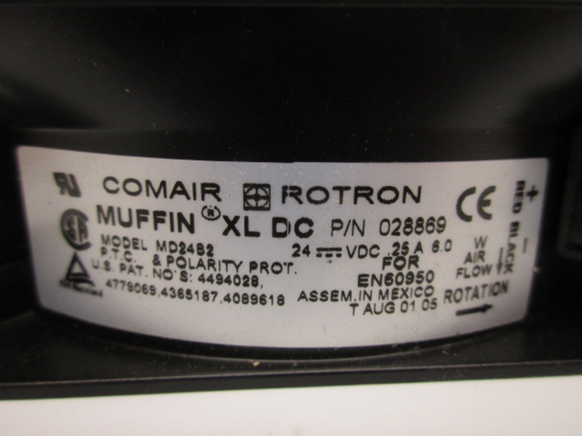 COMAIR ROTRON 028869 NSMP
