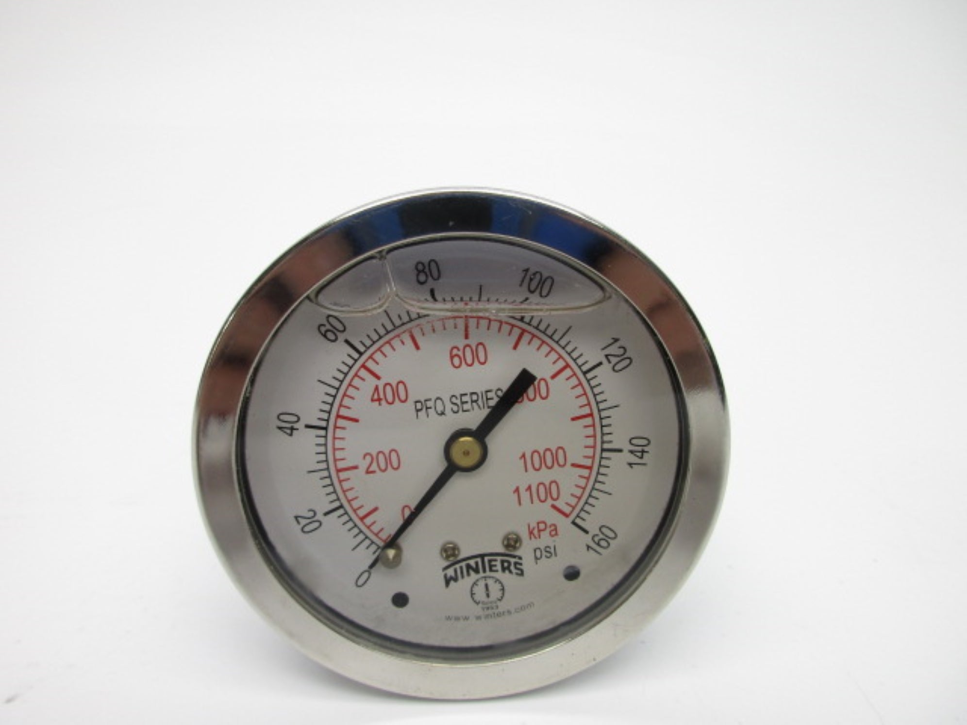 WINTERS PFQ905 0-160PSI 2.5" NSMP