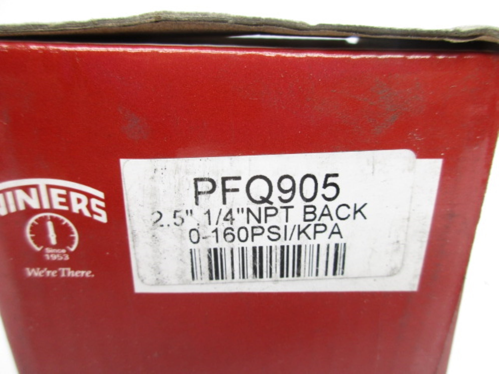 WINTERS PFQ905 0-160PSI 2.5" NSMP