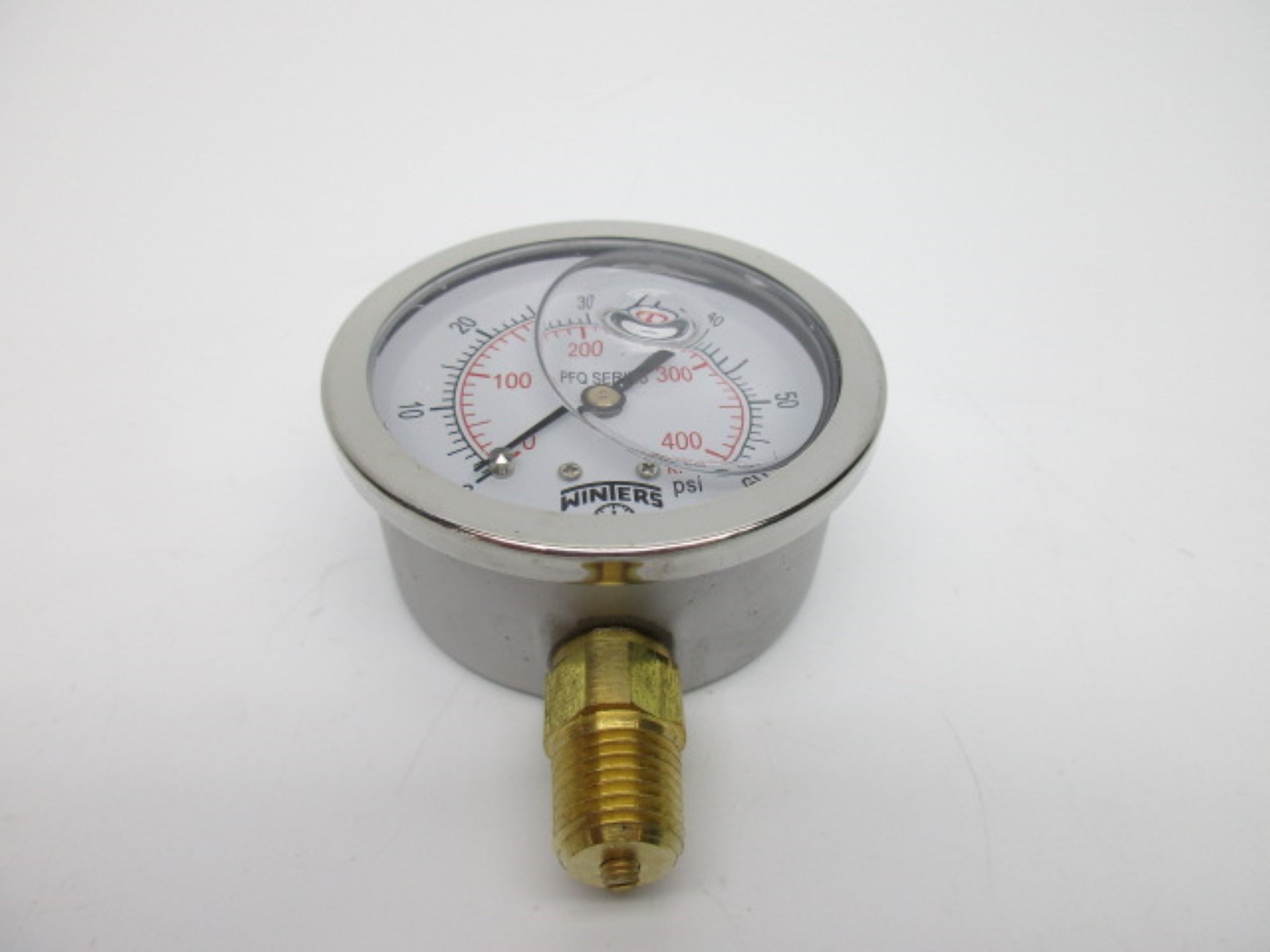 WINTERS PFQ803 0-60PSI 1/4" NSMP