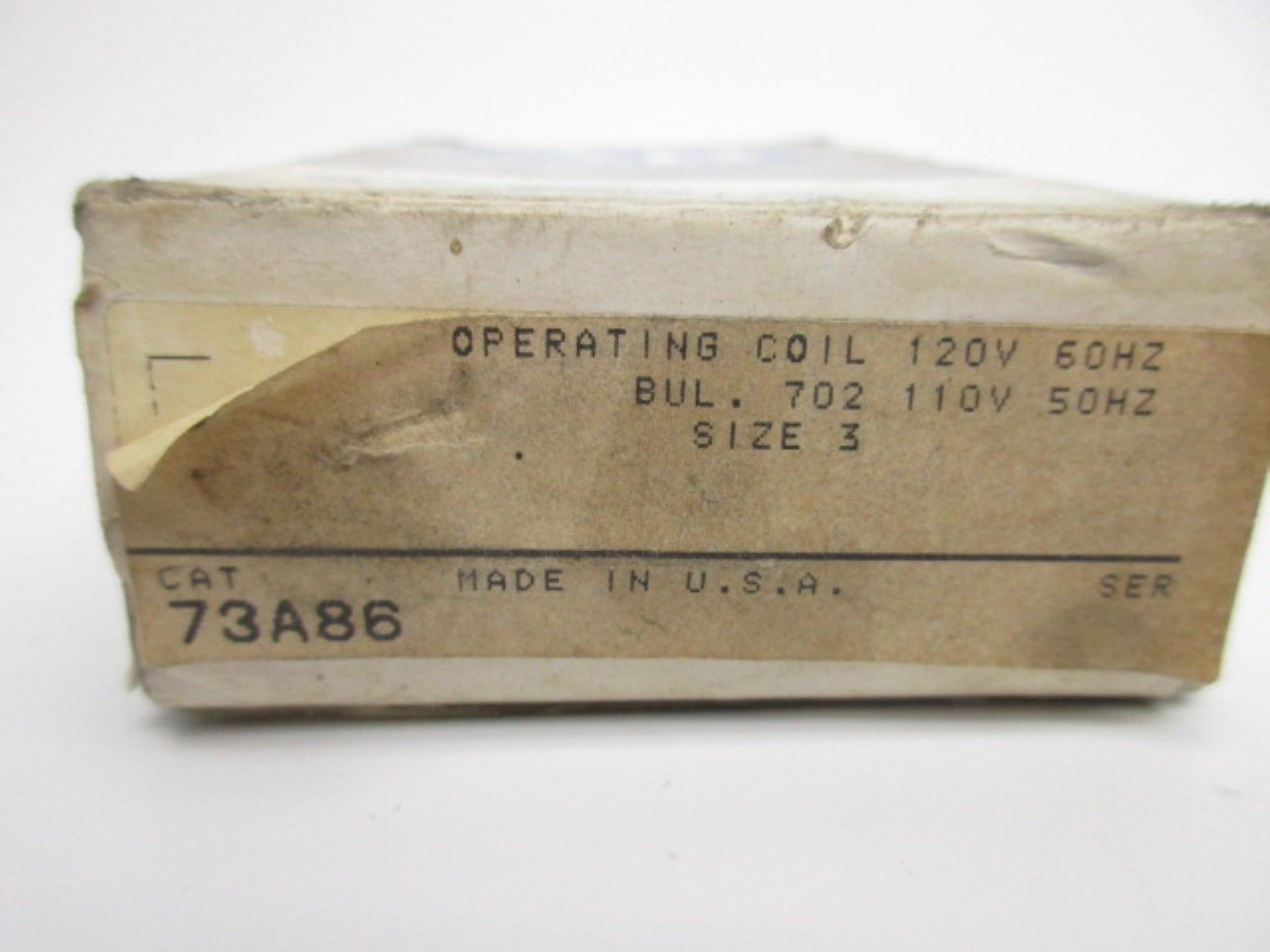 INDUSTRIAL SPARE PART 73A86 110/120V (GY/BL) NSMP