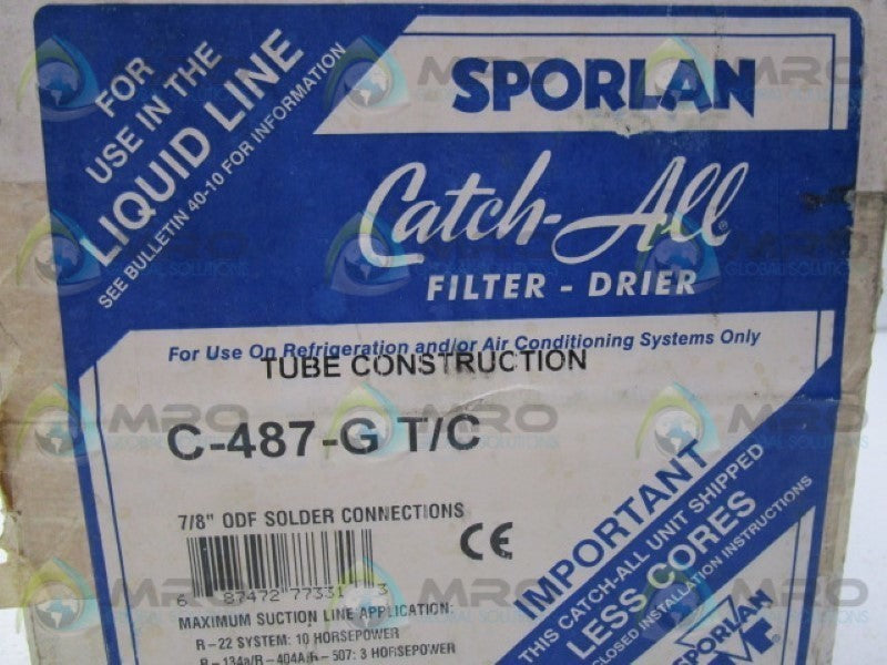 SPORLAN C-487-G * FACTORY SEALED *