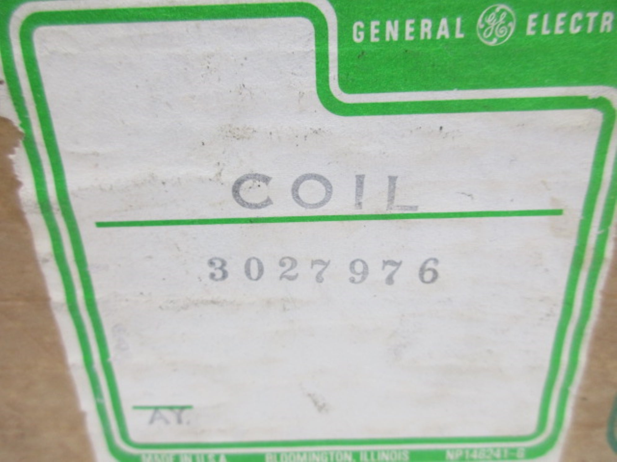 GENERAL ELECTRIC 3027976 (AS PICTURED) NSMP