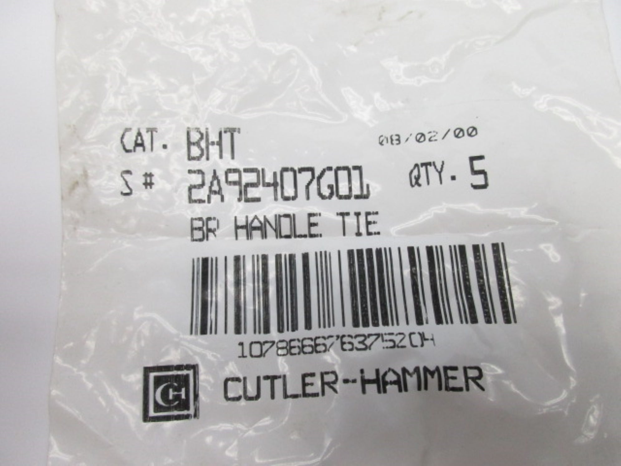 CUTLER HAMMER 2A92407G01 (PKG OF 5) NSMP