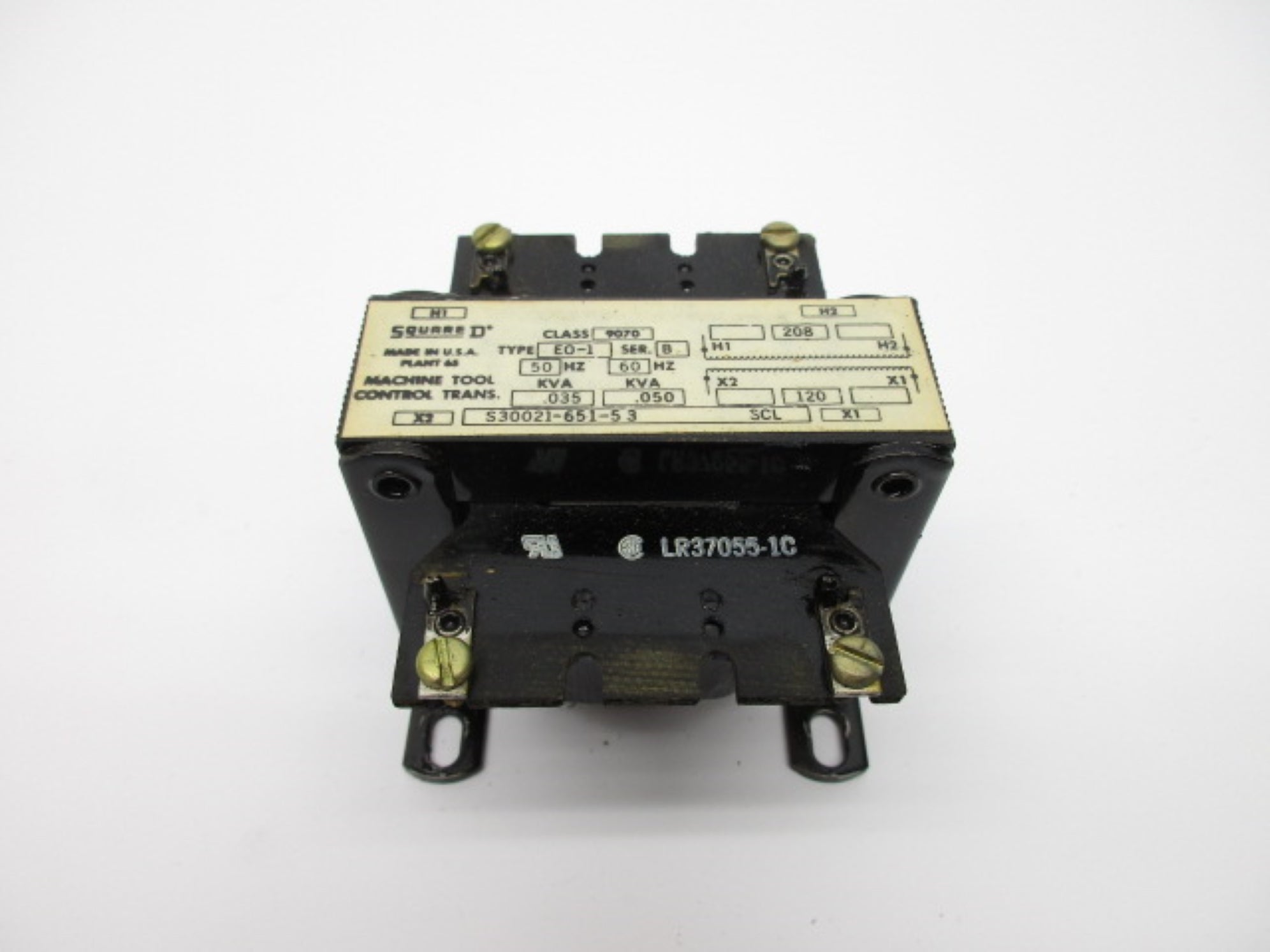 SQUARE D 9070EO1 SER. B 208V UNMP
