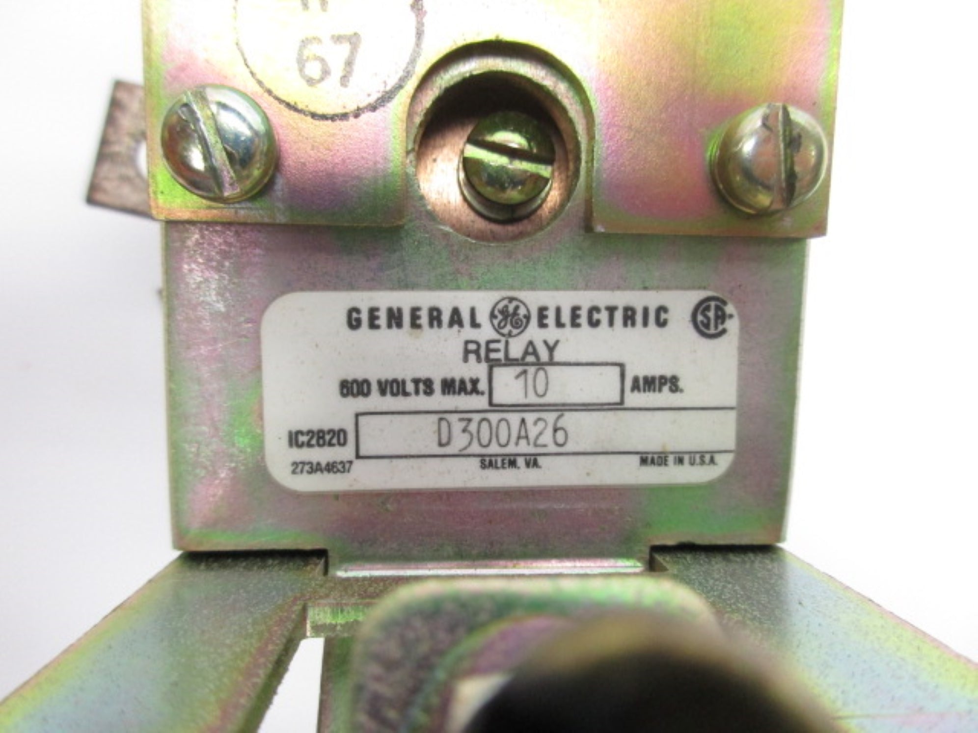 GENERAL ELECTRIC IC2820D300A26 10A 600V UNMP