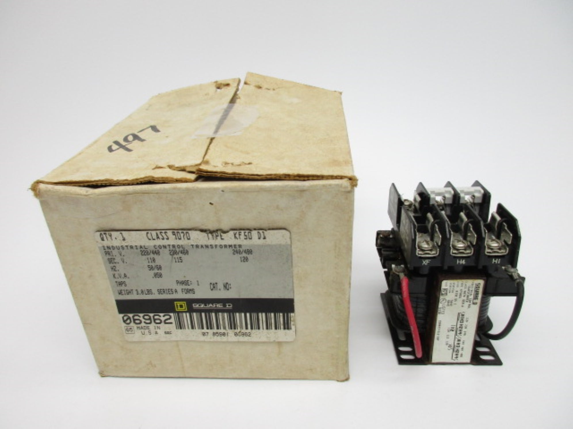 SQUARE D 9070KF50D1 SER. A NSMP