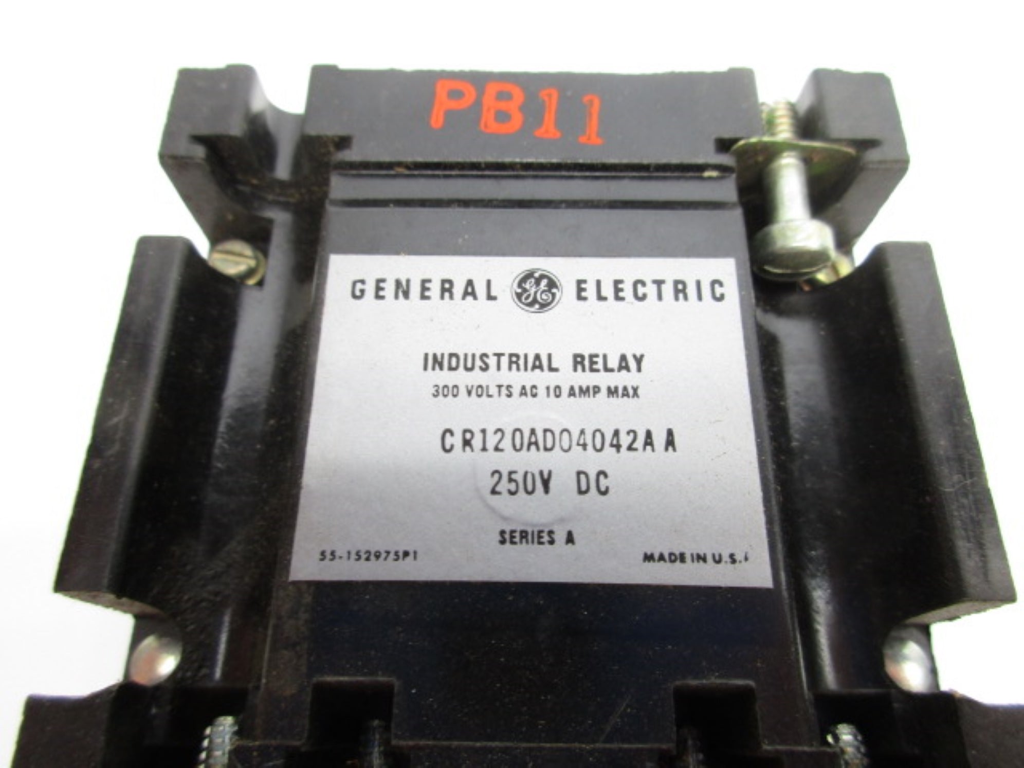 GENERAL ELECTRIC CR120AD04042AA SER. A 250V NSNP