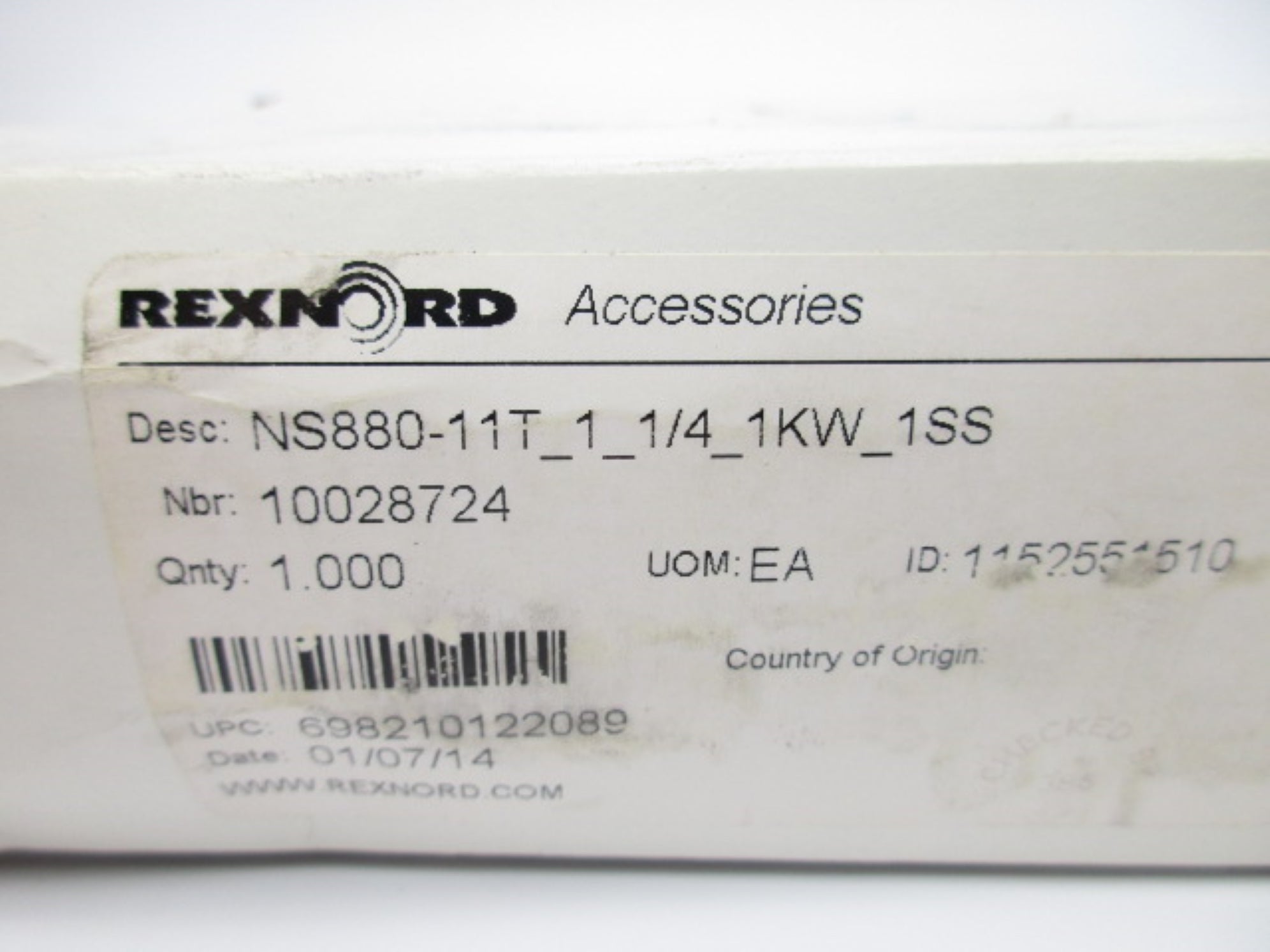 REXNORD NS880-11T-1-1/4 NSMP