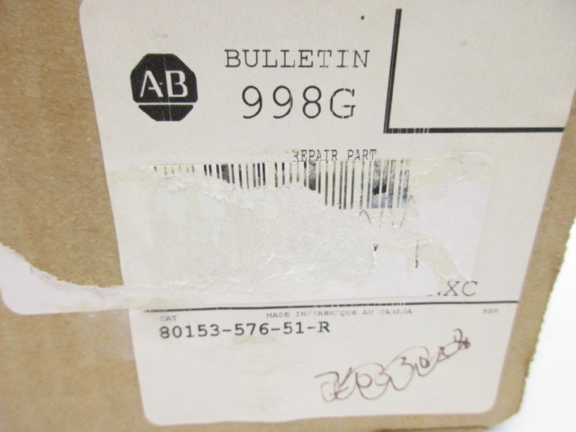 ALLEN BRADLEY 80153-576-51-R (BR/WH) NSMP