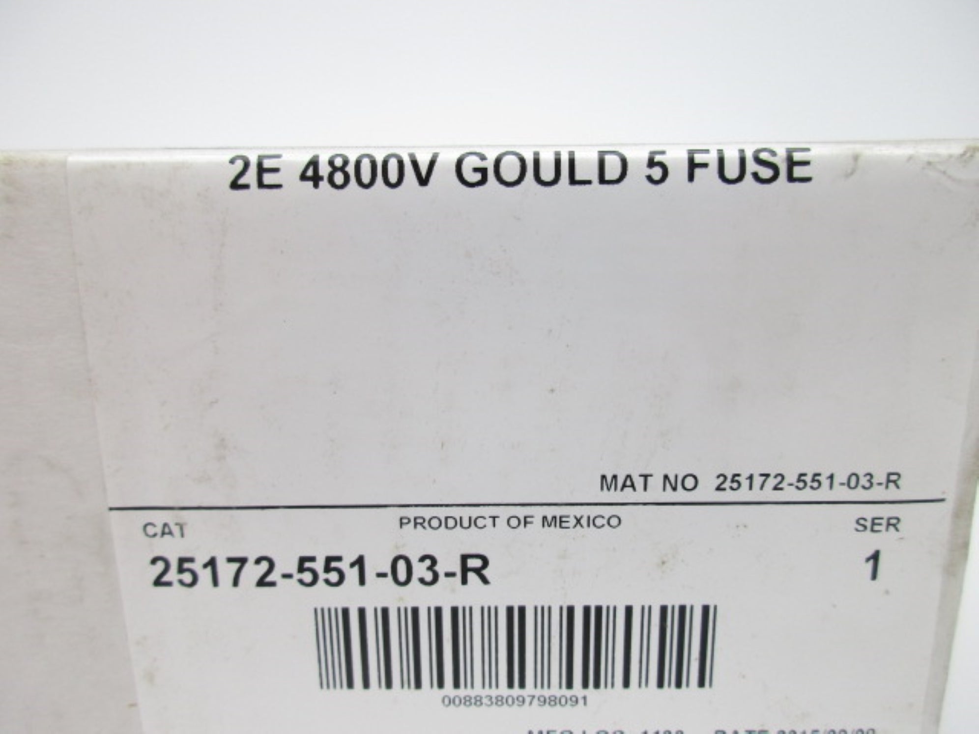 ALLEN BRADLEY 25172-551-03-R SER. 1 (WH) NSFS