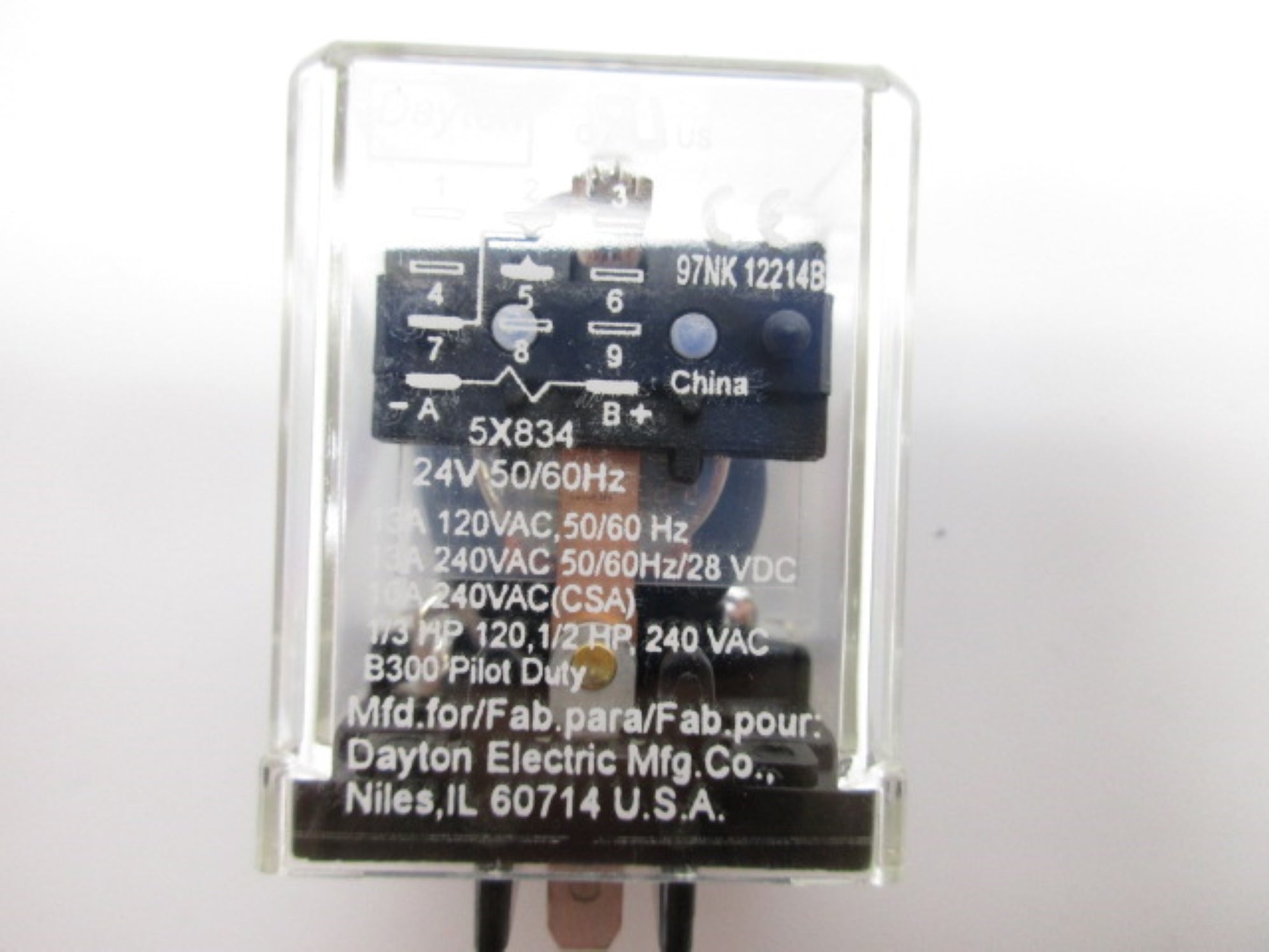 DAYTON 5X834 24V UNMP