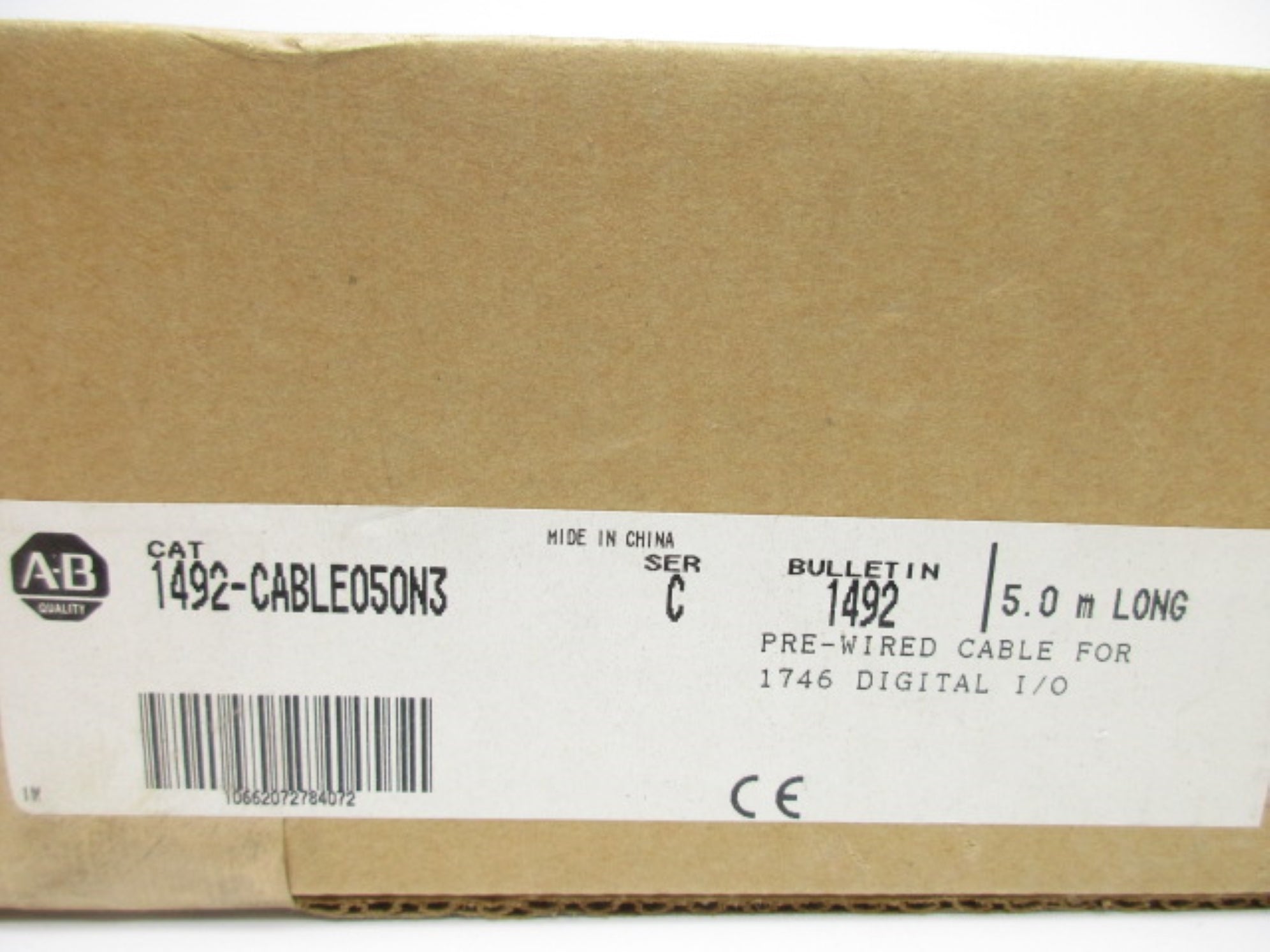 ALLEN BRADLEY 1492-CABLE050N3 SER. C ( BR/WH) NSFS