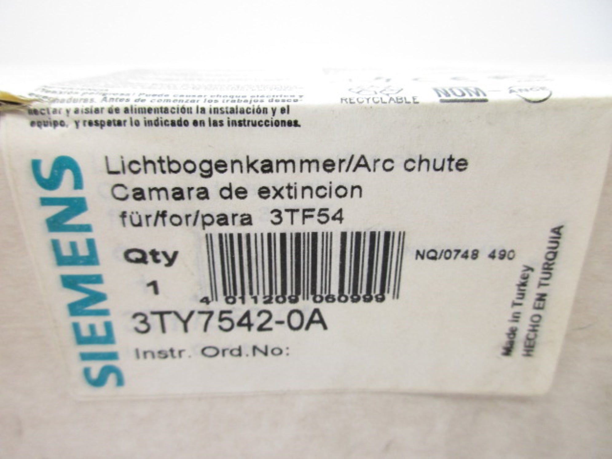 SIEMENS 3TY7542-0A NSFS