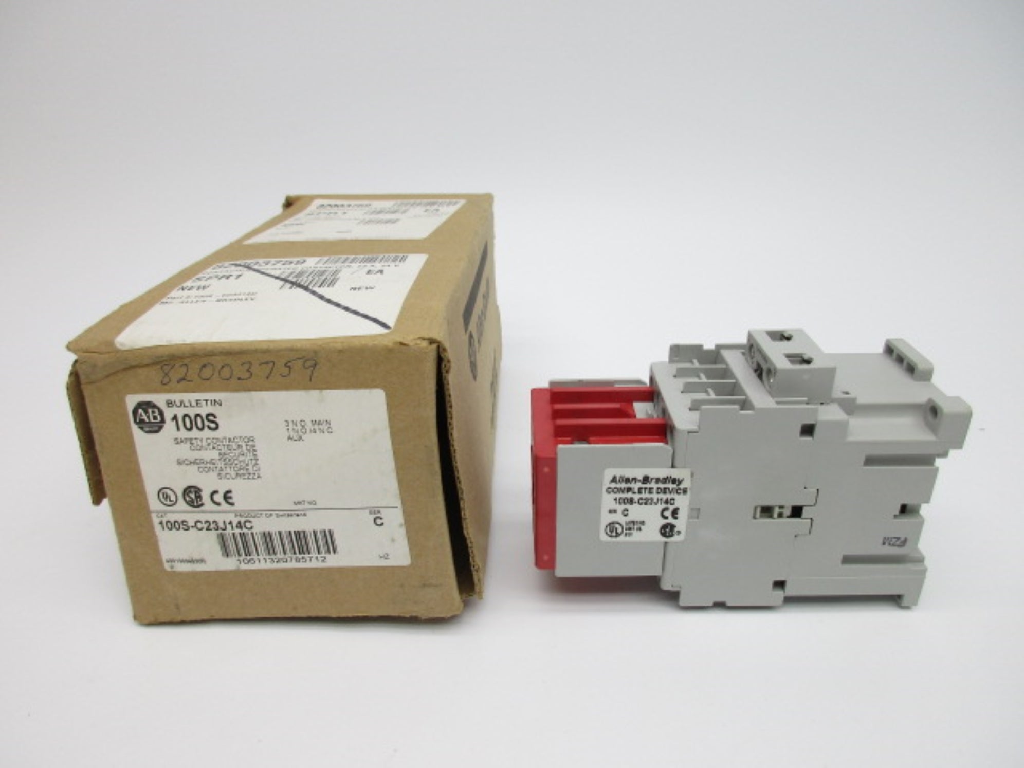 ALLEN BRADLEY 100S-C23J14C SER. C 24V (BR/WH) NSMP